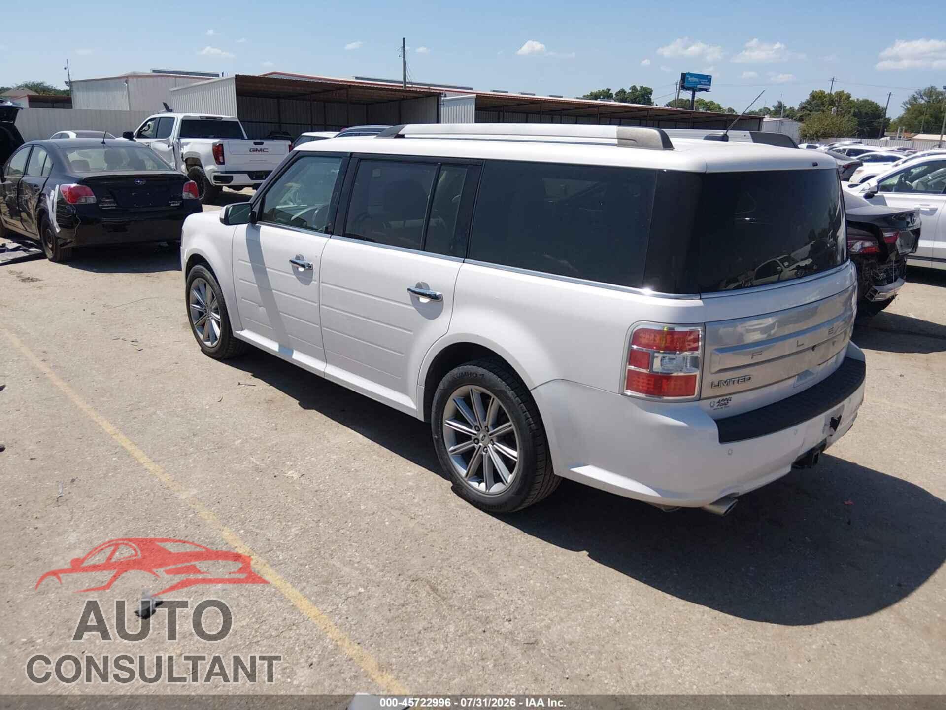 FORD FLEX 2013 - 2FMGK5D89DBD25087