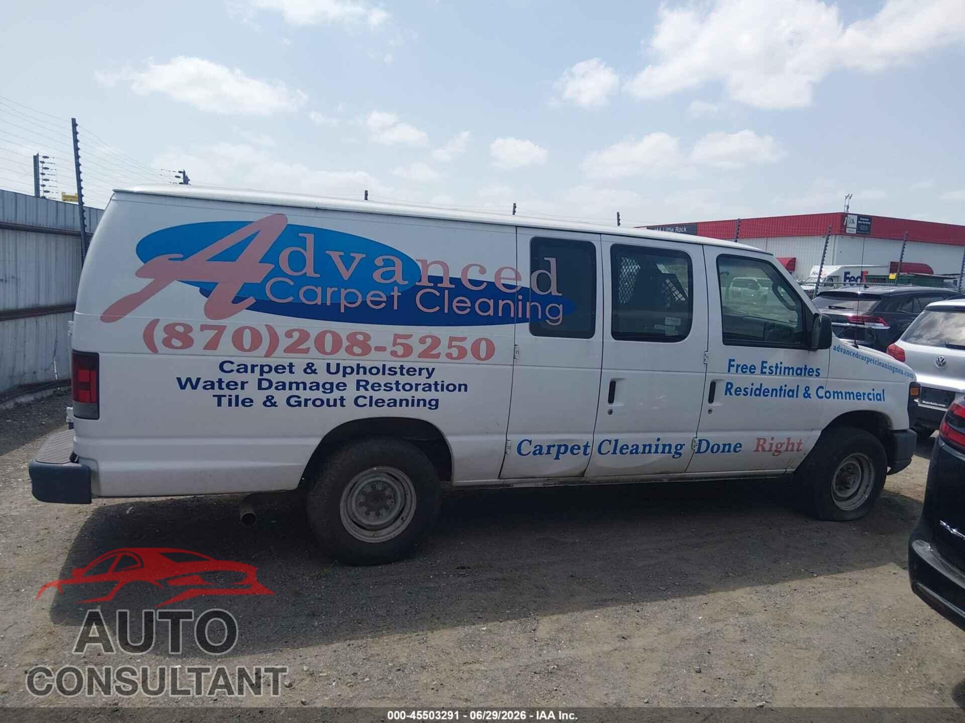 FORD E-250 2012 - 1FTNS2EL0CDA85496