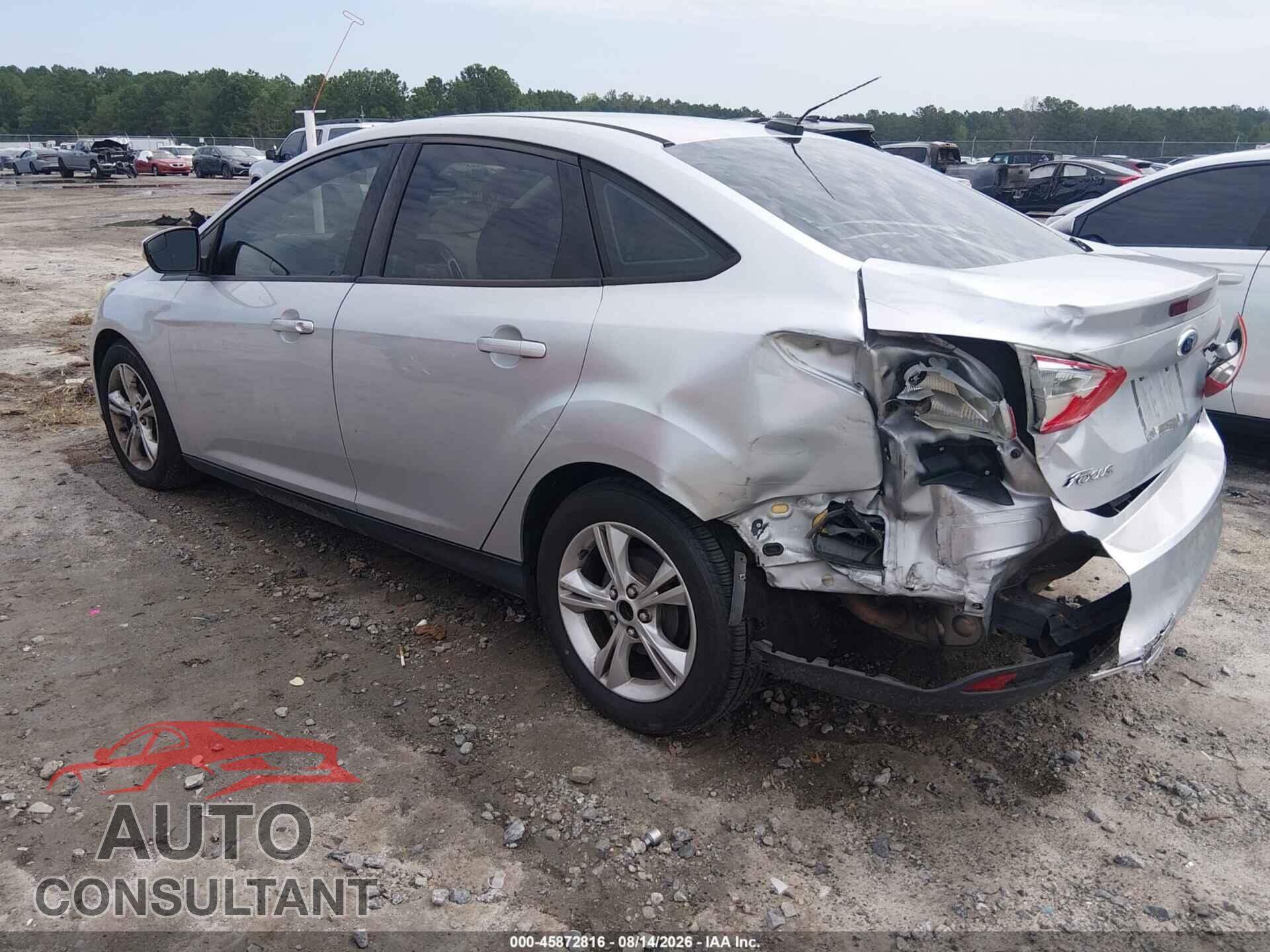 FORD FOCUS 2013 - 1FADP3F27DL369441