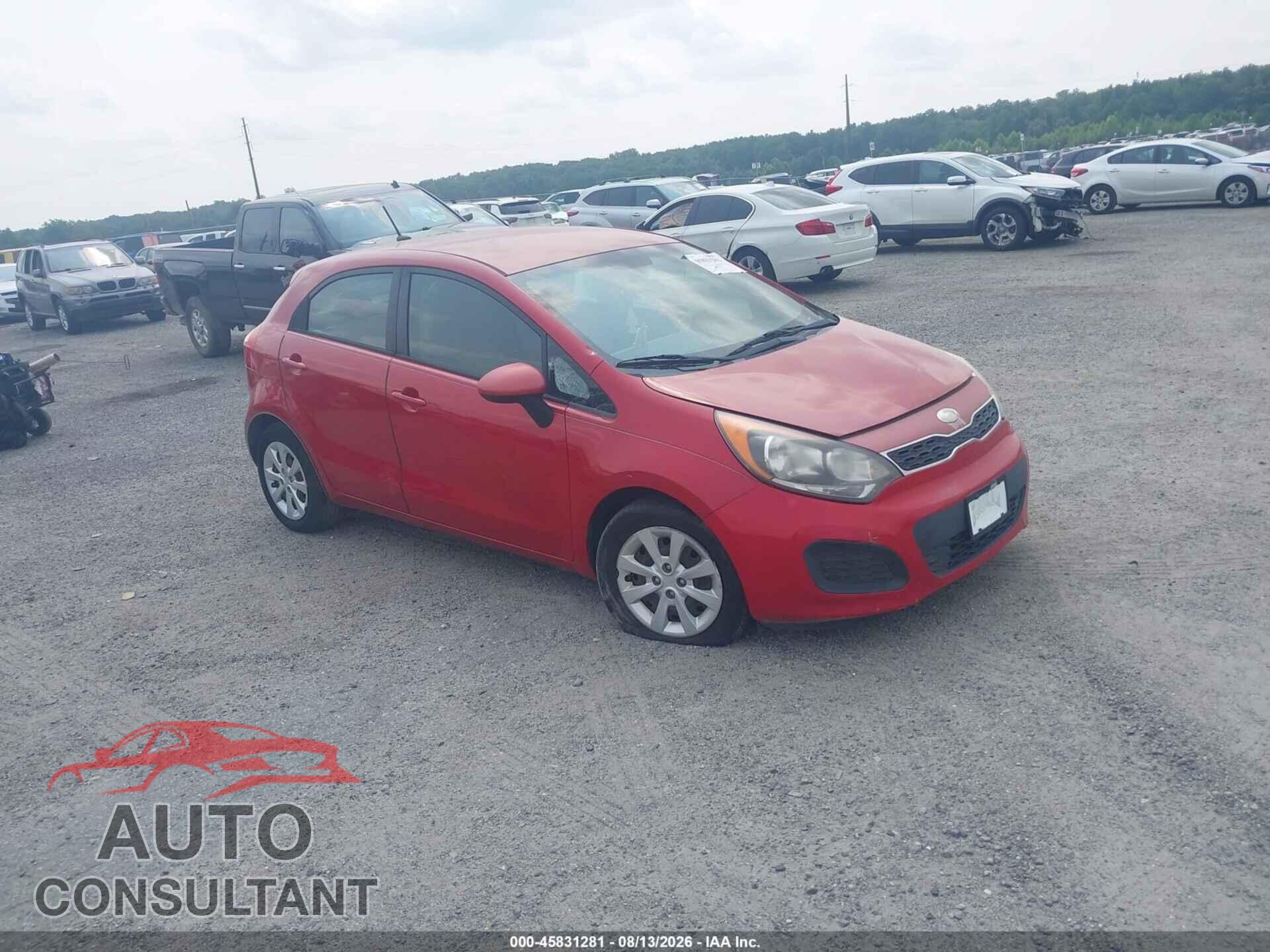 KIA RIO 2014 - KNADN5A36E6419447