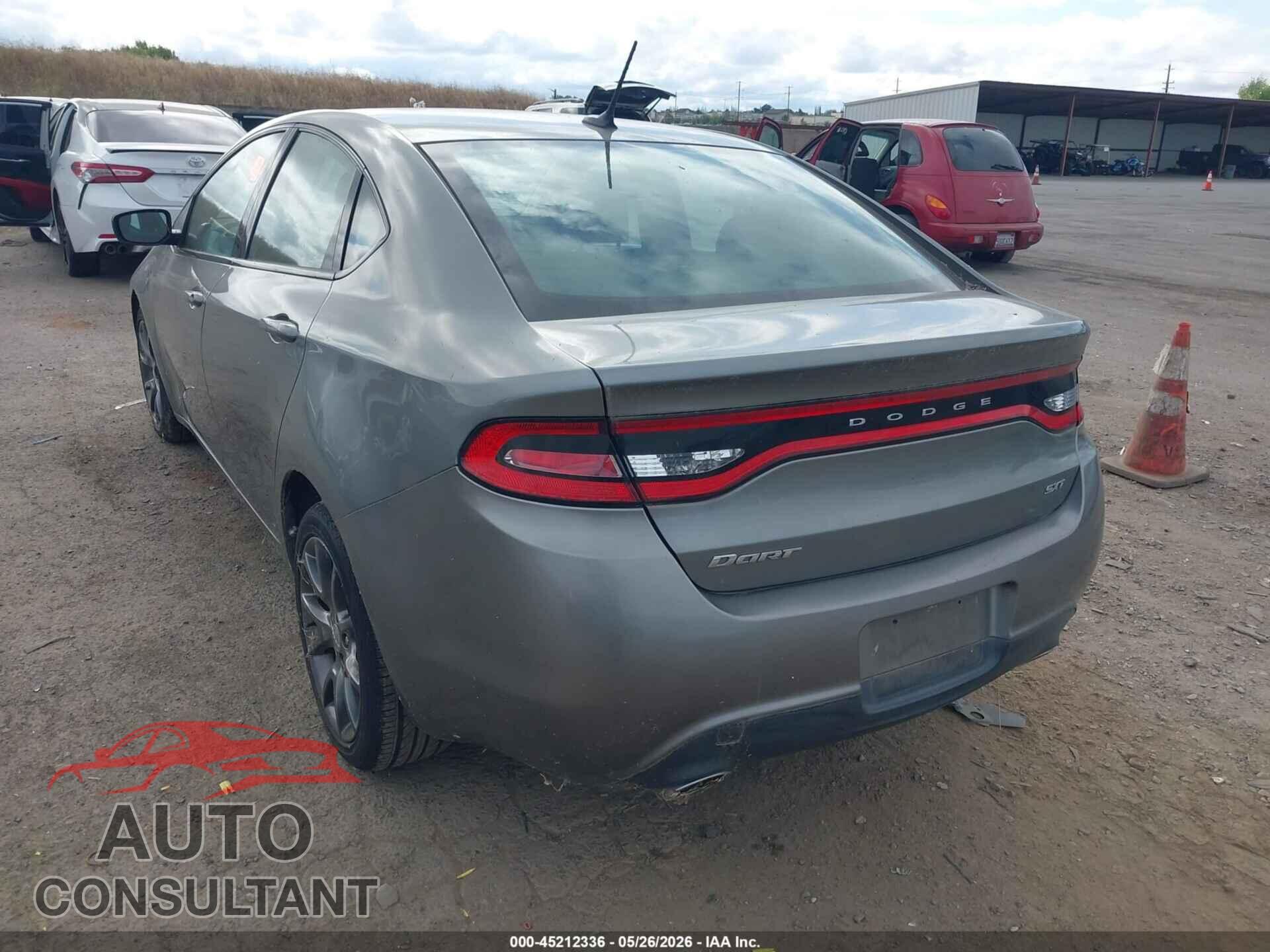 DODGE DART 2013 - 1C3CDFBA0DD325325
