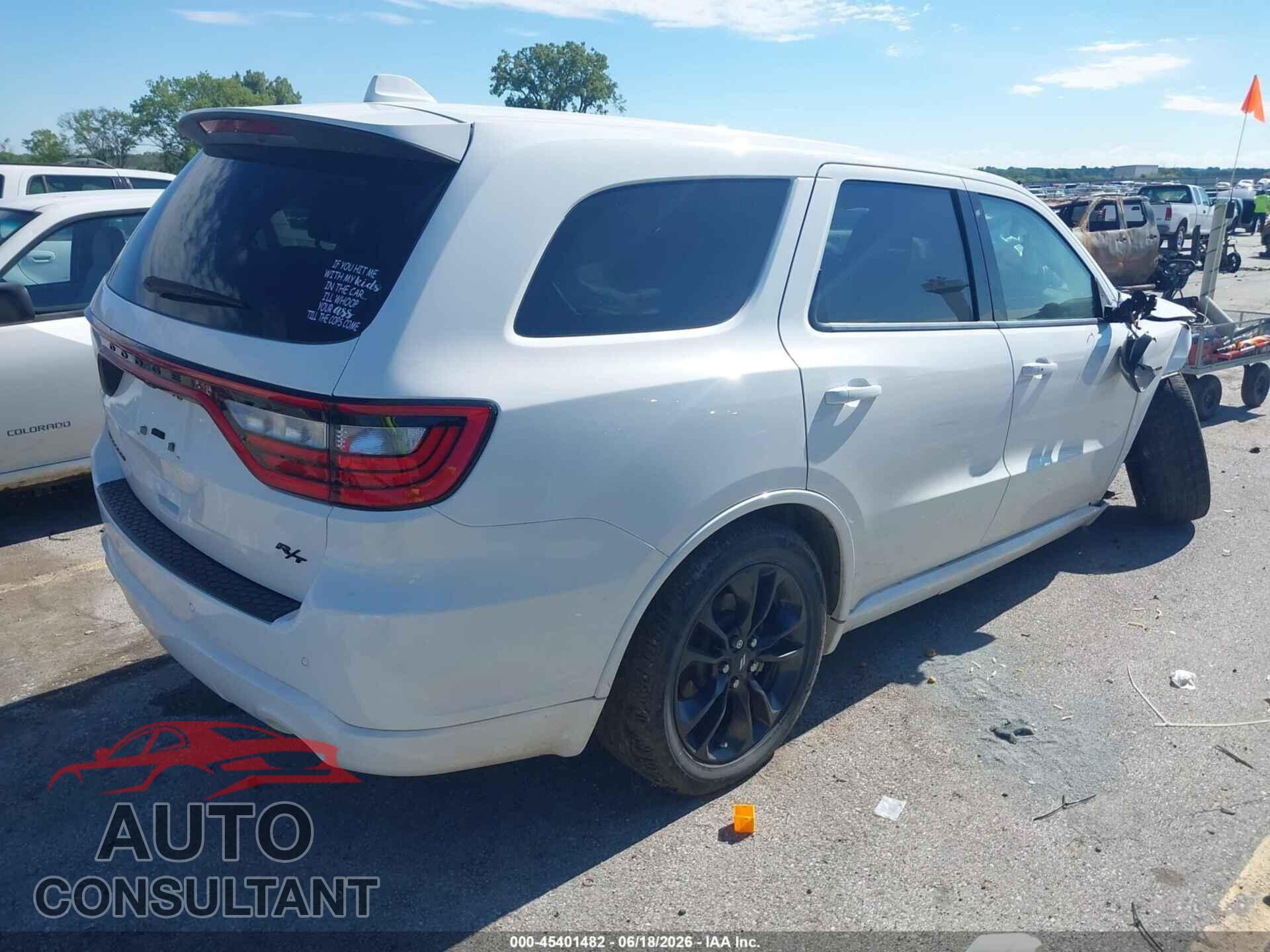 DODGE DURANGO 2021 - 1C4SDJCT5MC865107