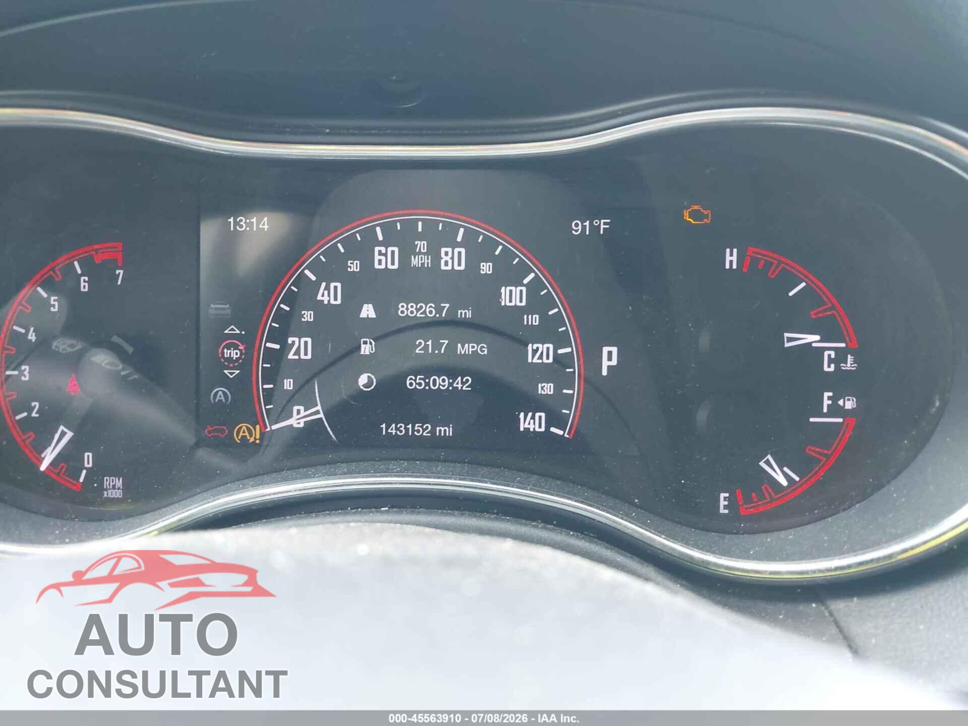 DODGE DURANGO 2017 - 1C4RDJAG3HC606514