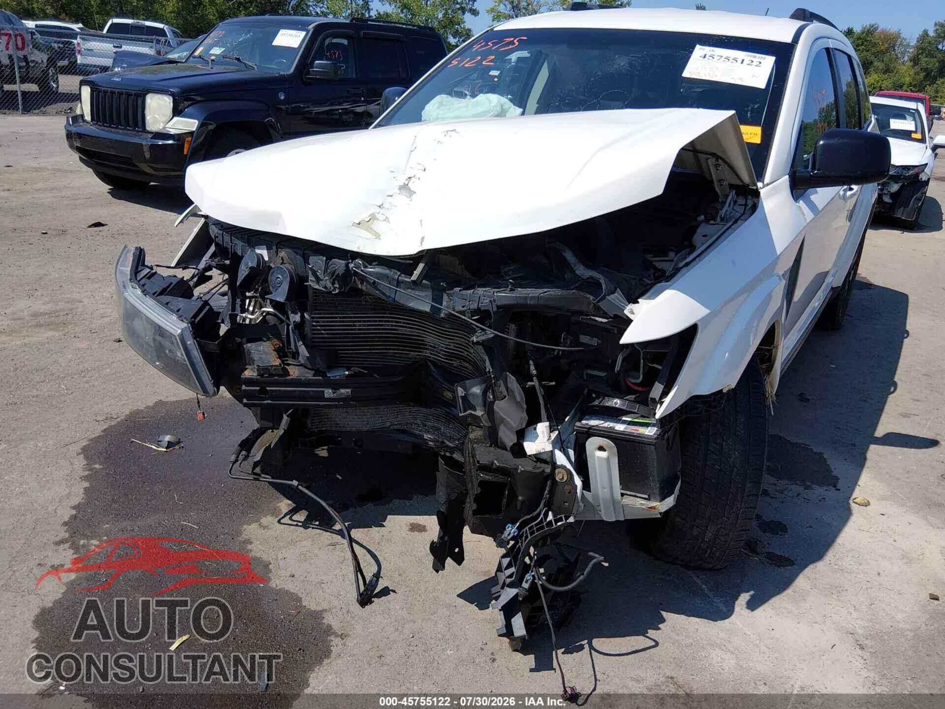 DODGE JOURNEY 2013 - 3C4PDCBB0DT679392