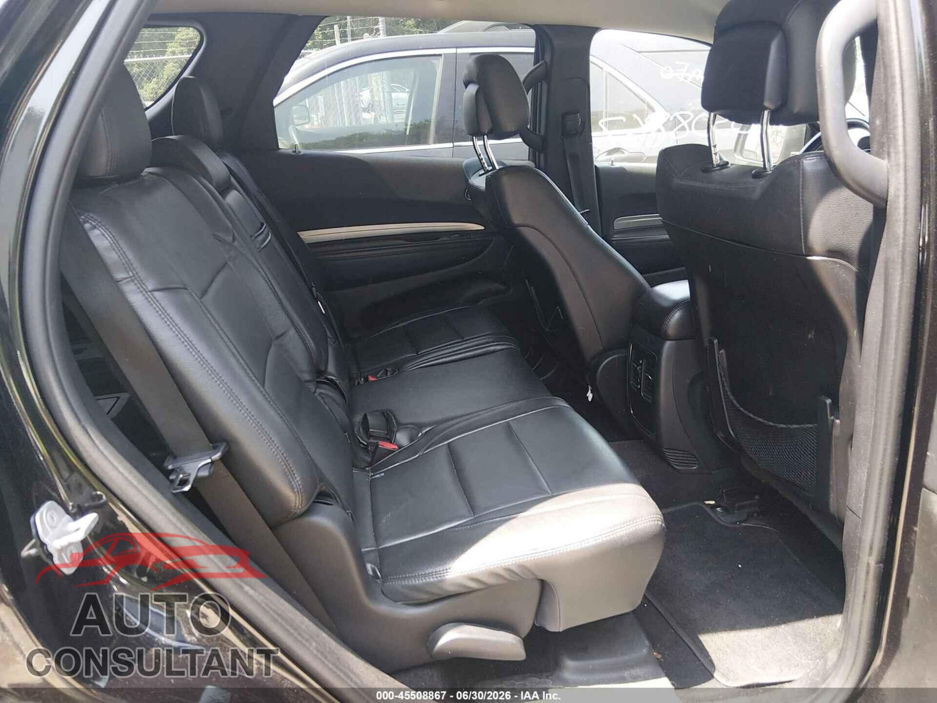 DODGE DURANGO 2012 - 1C4RDJAG5CC122367