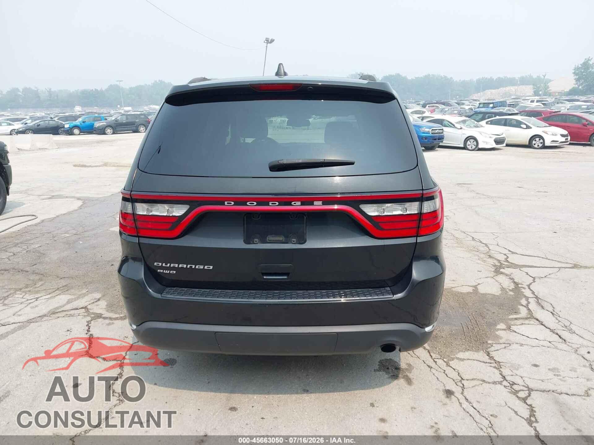 DODGE DURANGO 2016 - 1C4RDJAG4GC442012
