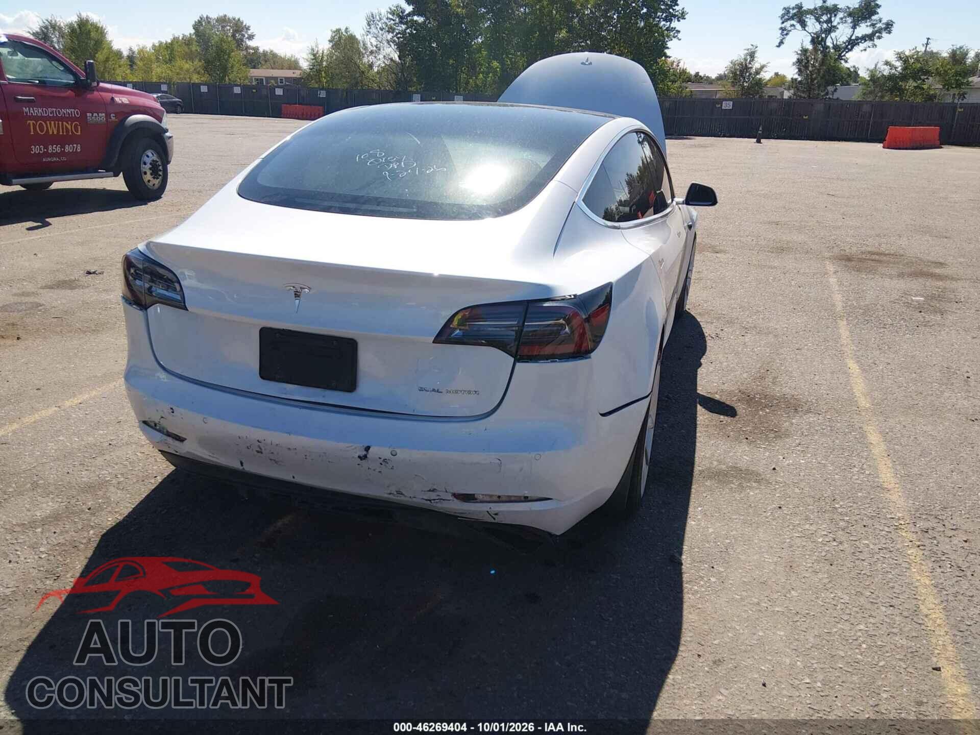 TESLA MODEL 3 2020 - 5YJ3E1EB8LF621345