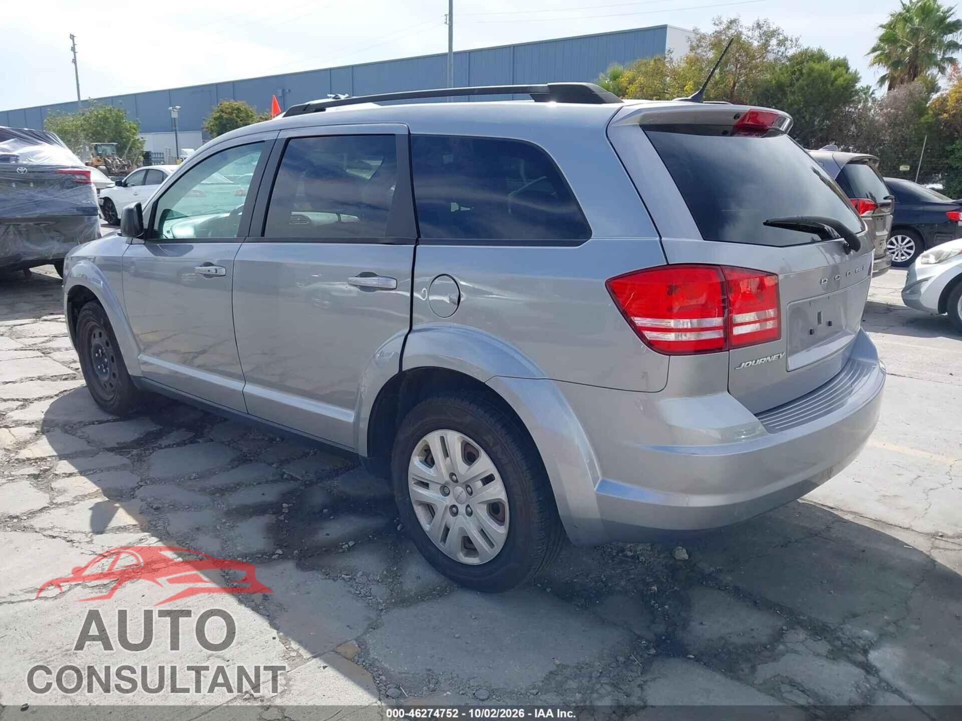 DODGE JOURNEY 2017 - 3C4PDCAB1HT609701