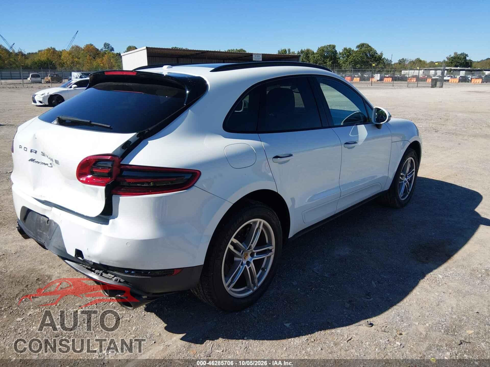 PORSCHE MACAN 2016 - WP1AB2A54GLB54027