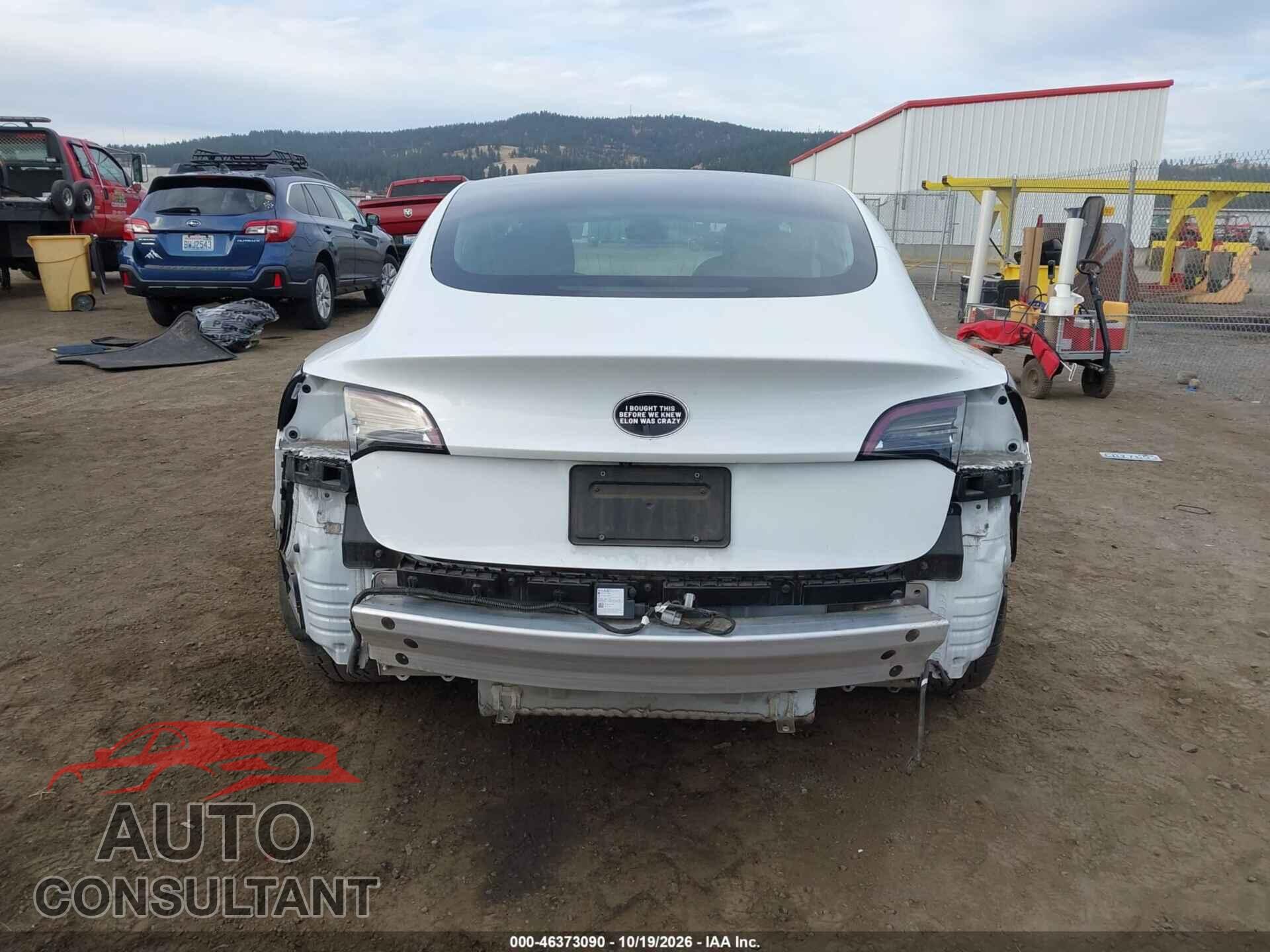 TESLA MODEL 3 2020 - 5YJ3E1EA3LF744865