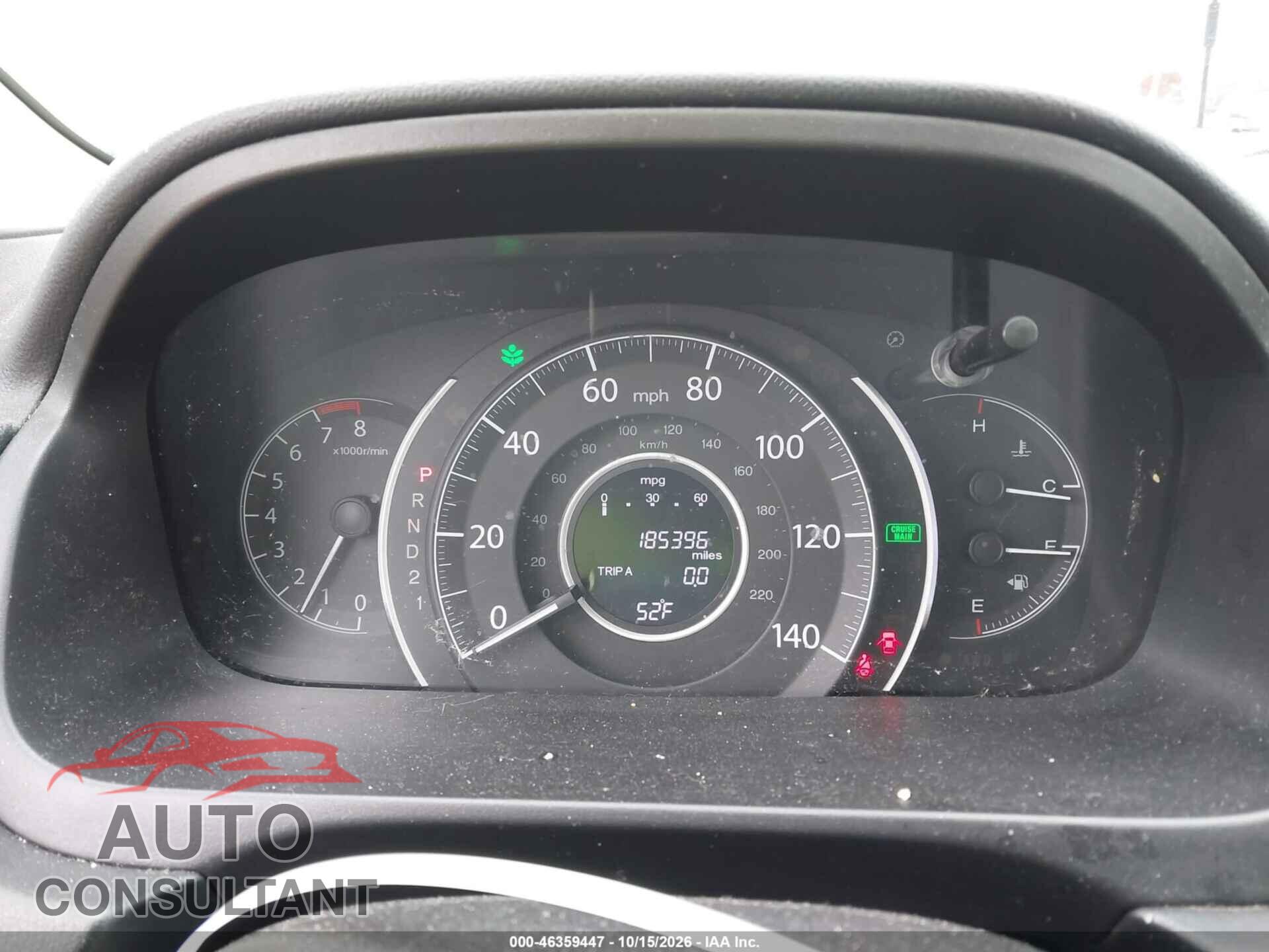 HONDA CR-V 2013 - 5J6RM4H59DL036593