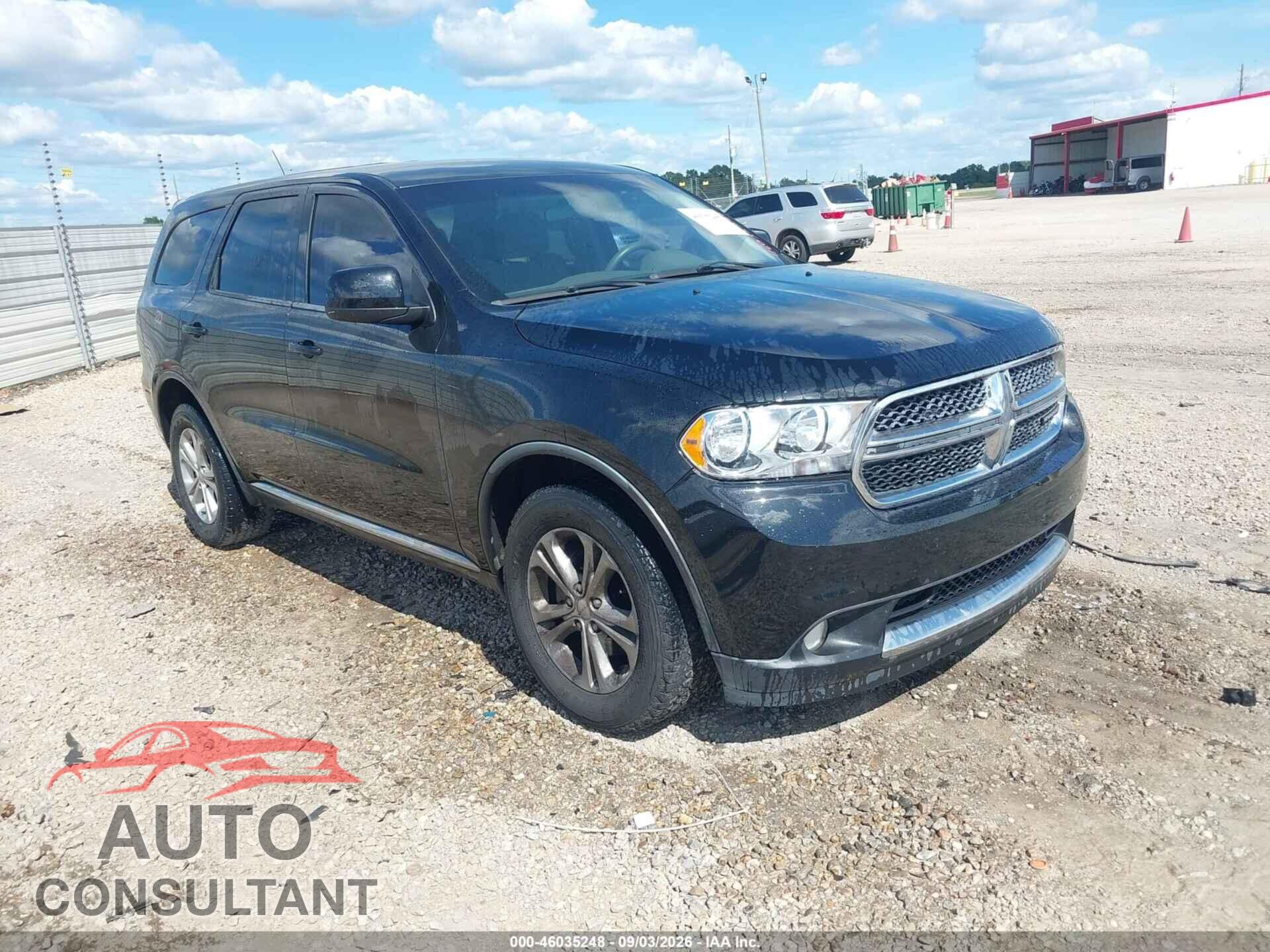 DODGE DURANGO 2012 - 1C4RDJAG6CC271497