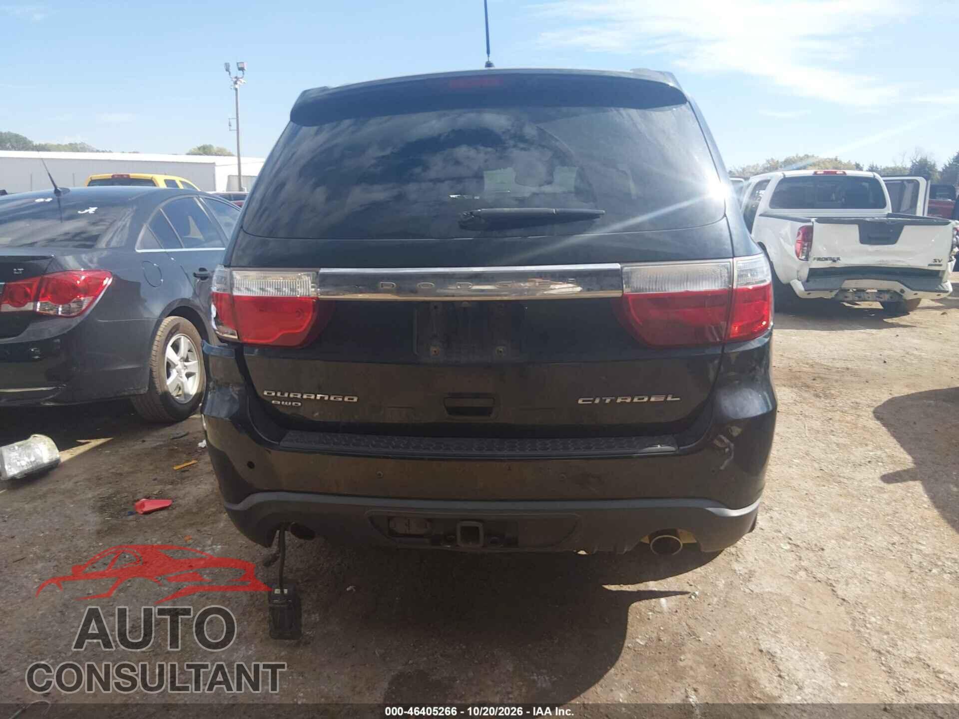 DODGE DURANGO 2012 - 1C4SDJET1CC178685