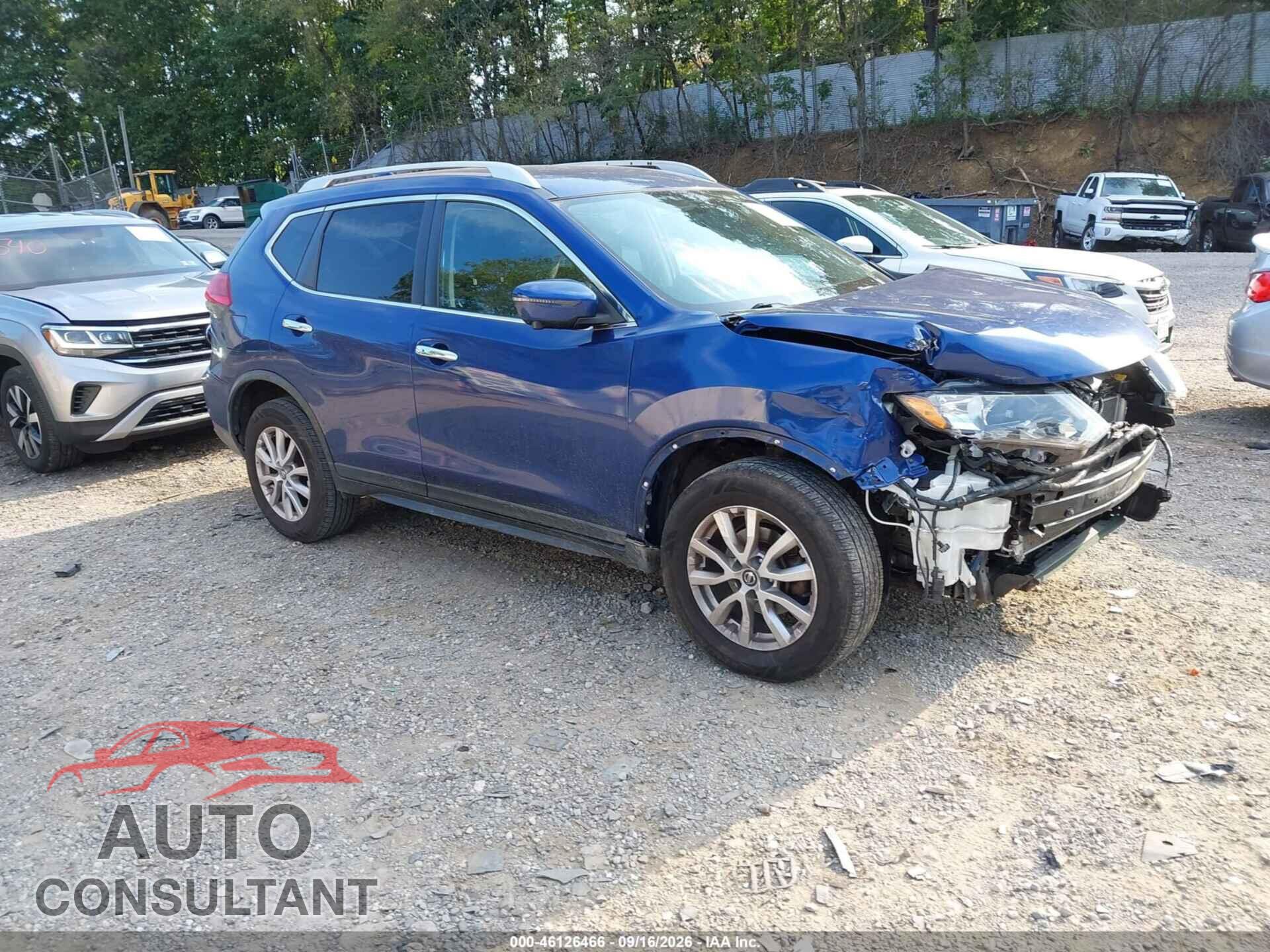 NISSAN ROGUE 2017 - KNMAT2MVXHP512509