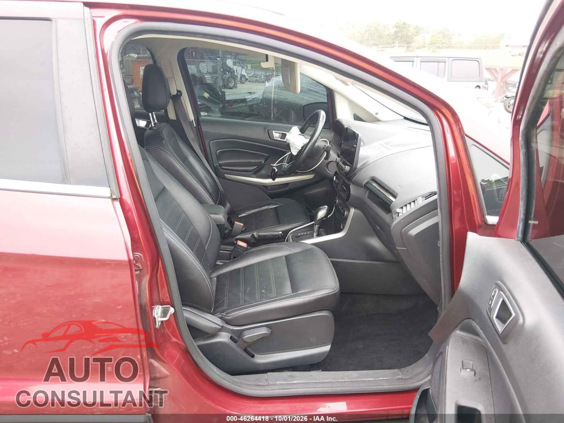 FORD ECOSPORT 2020 - MAJ6S3KL6LC377146