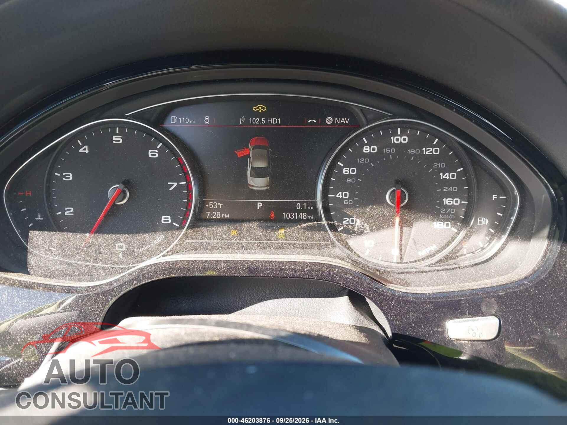 AUDI A8 L 2013 - WAURGAFD9DN013385