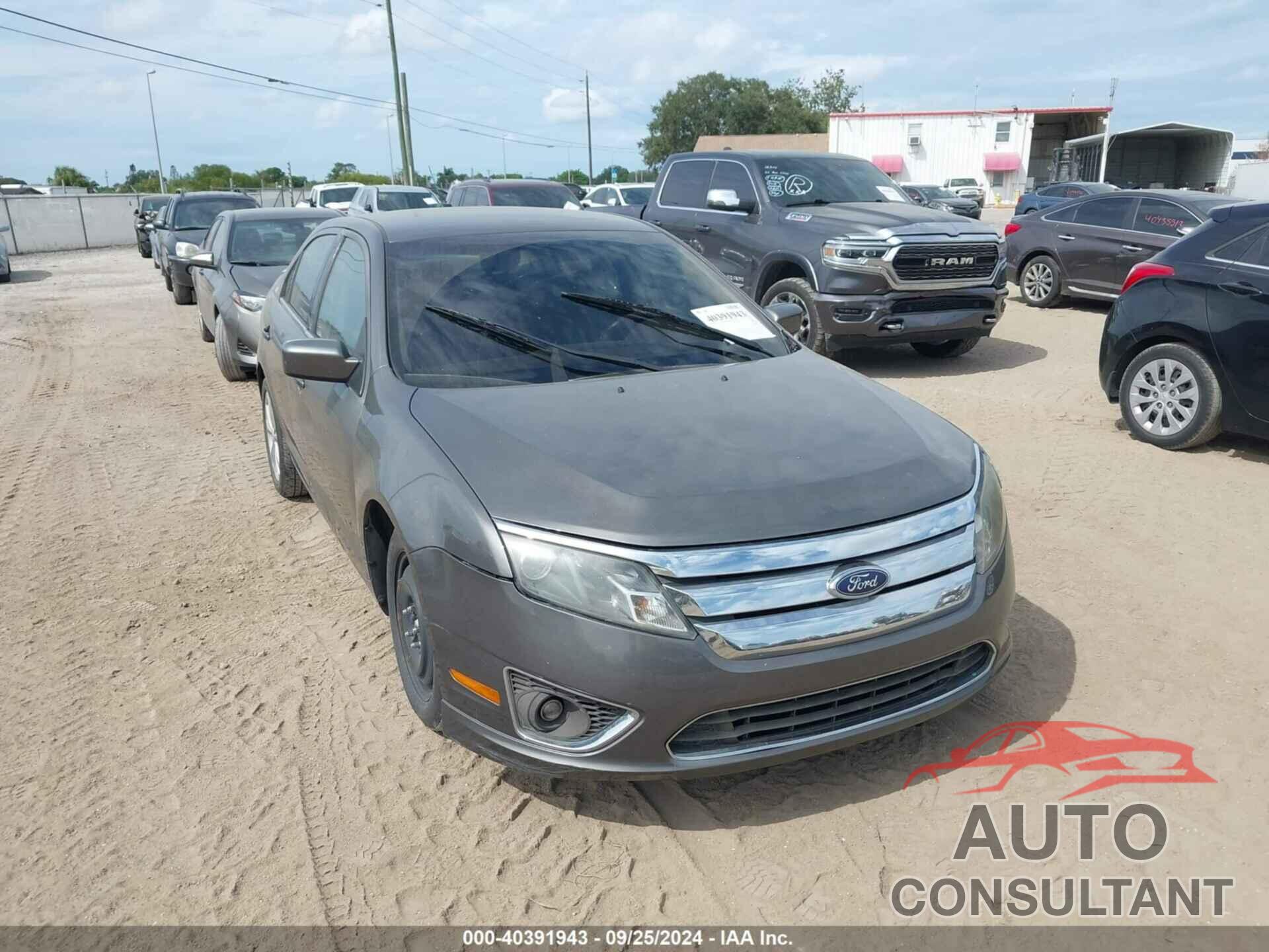 FORD FUSION 2012 - 3FAHP0HA2CR233464