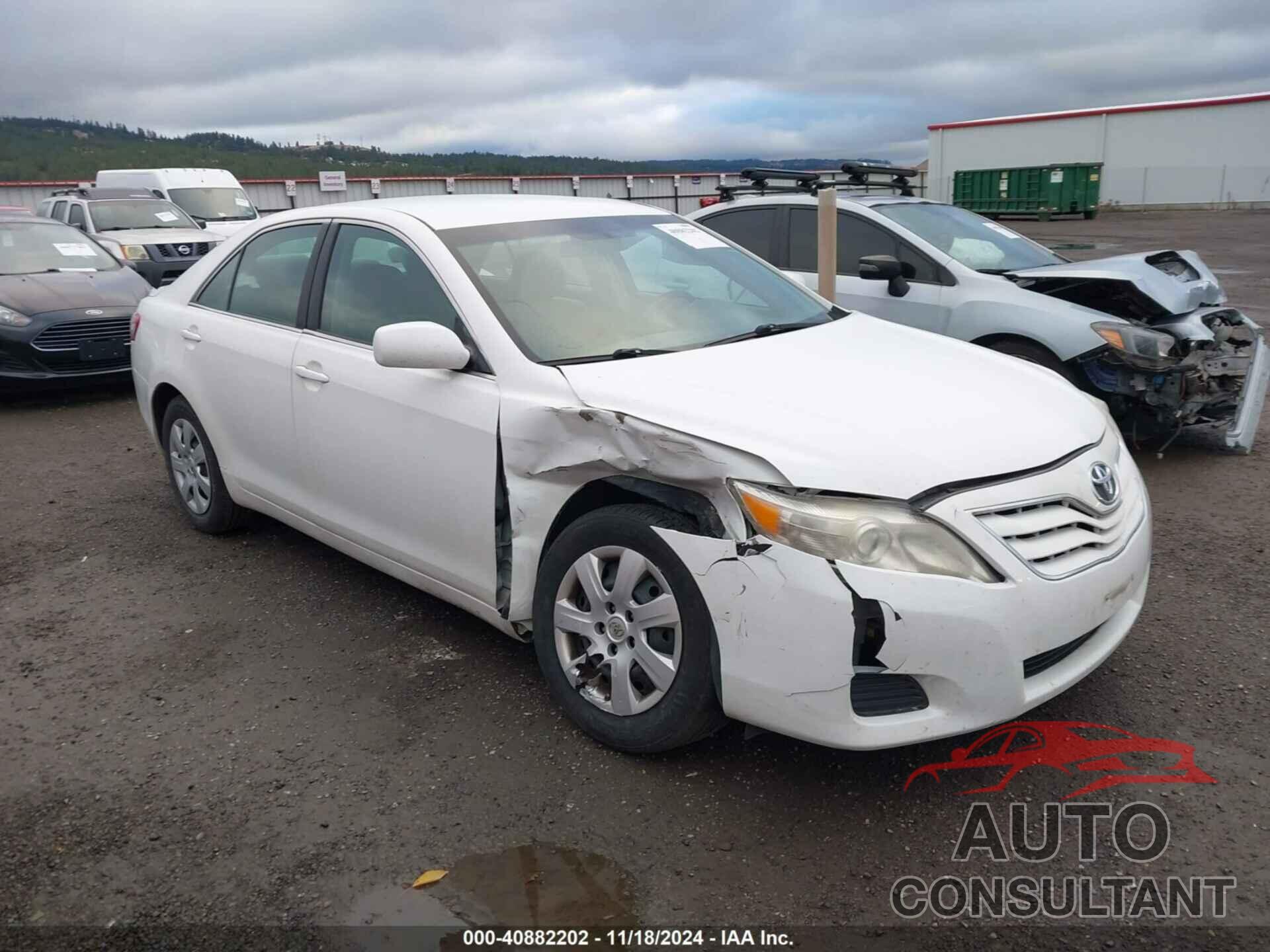 TOYOTA CAMRY 2010 - 4T1BF3EKXAU565560
