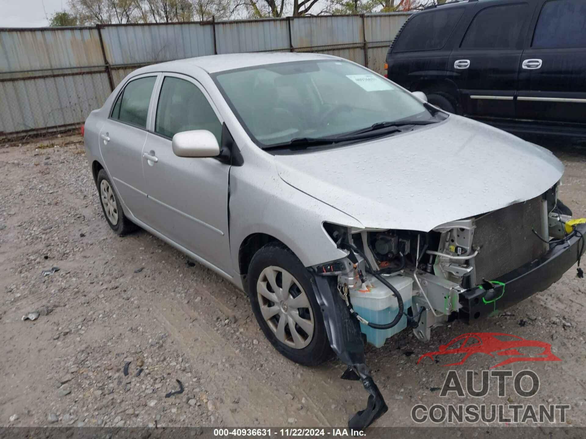 TOYOTA COROLLA 2009 - JTDBL40E19J048018