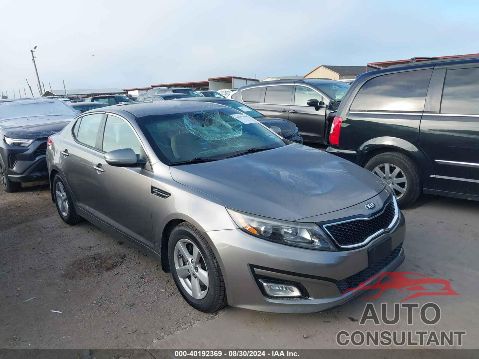 KIA OPTIMA 2014 - 5XXGM4A75EG338697