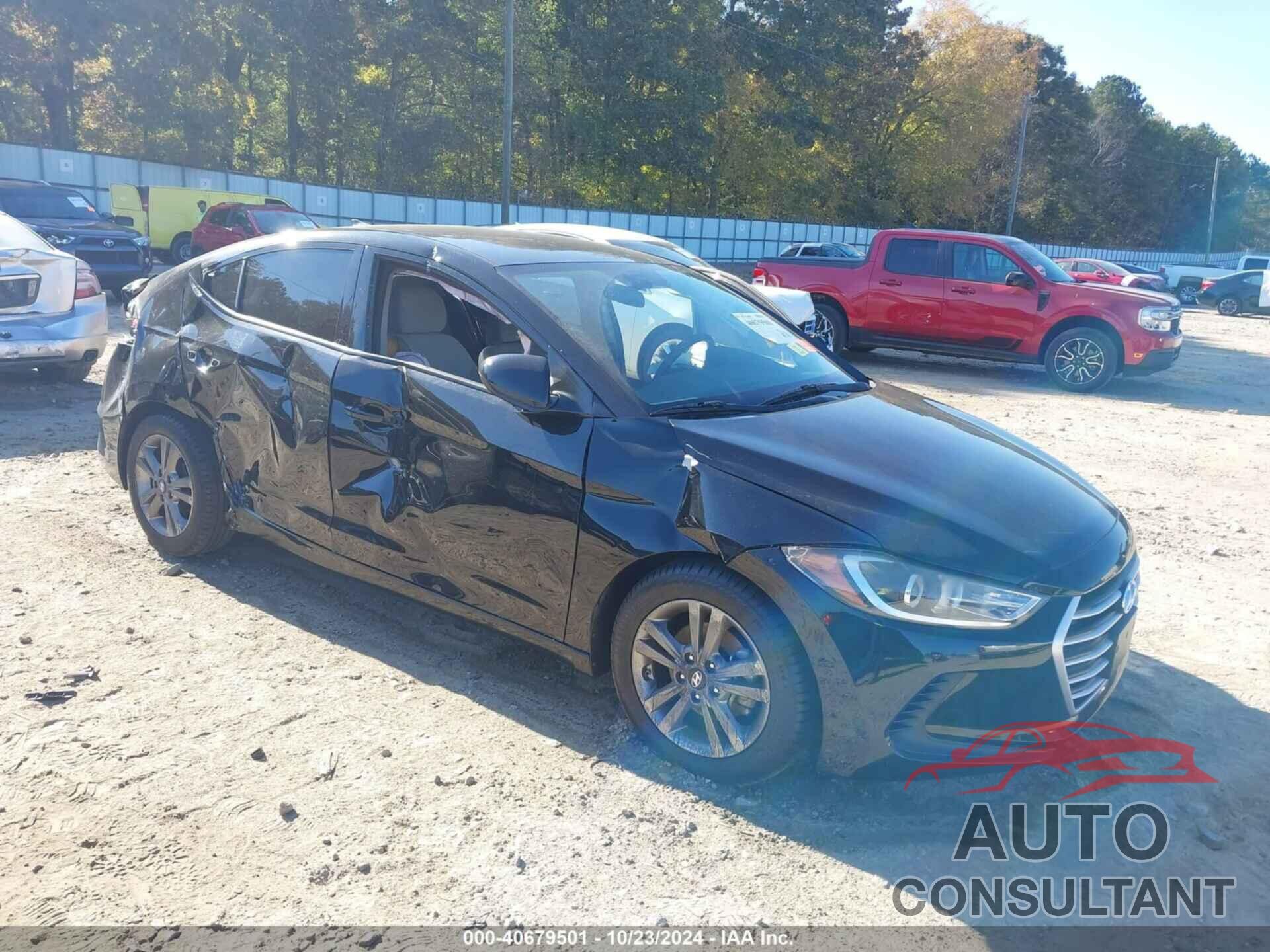 HYUNDAI ELANTRA 2017 - 5NPD84LF7HH086746