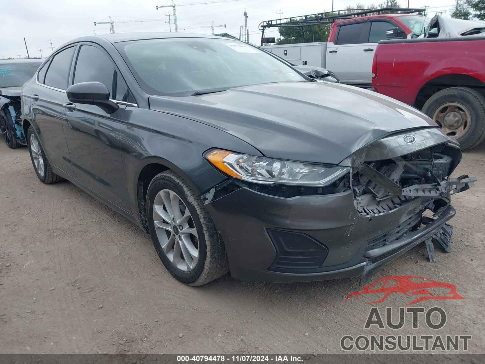 FORD FUSION 2019 - 3FA6P0H79KR123411