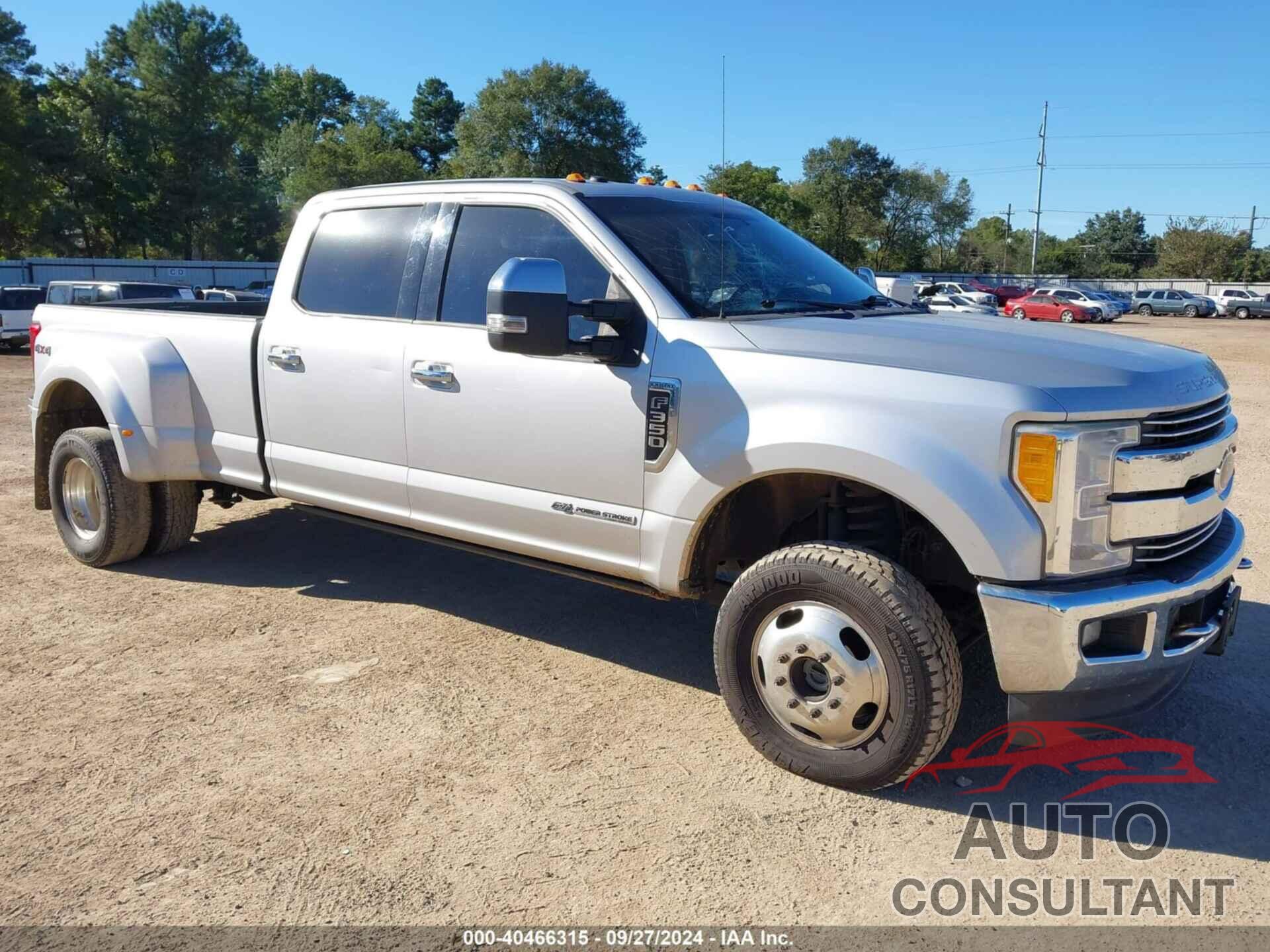 FORD F-350 2017 - 1FT8W3DT9HEC51265