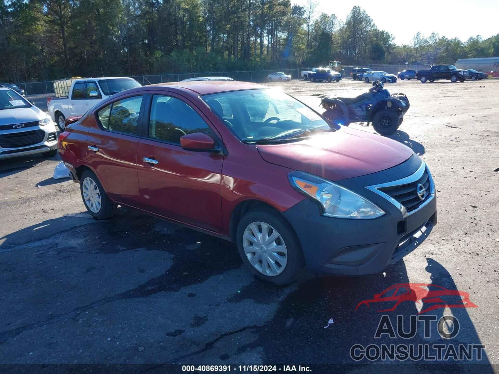 NISSAN VERSA 2018 - 3N1CN7AP0JL878280