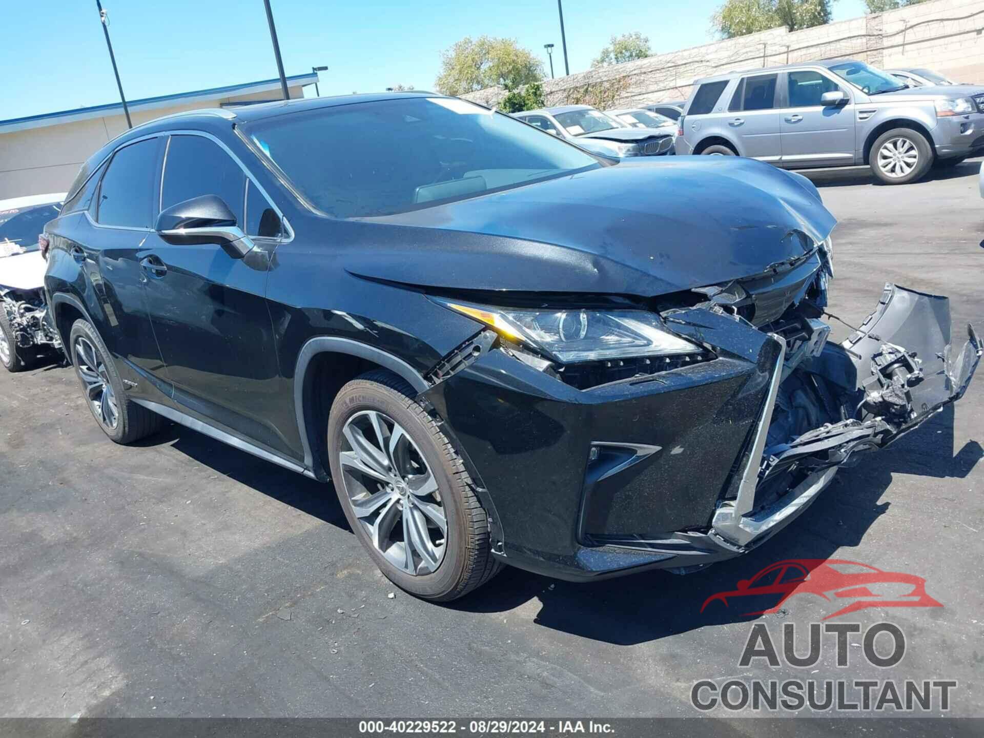 LEXUS RX 450H 2017 - 2T2BGMCAXHC009348