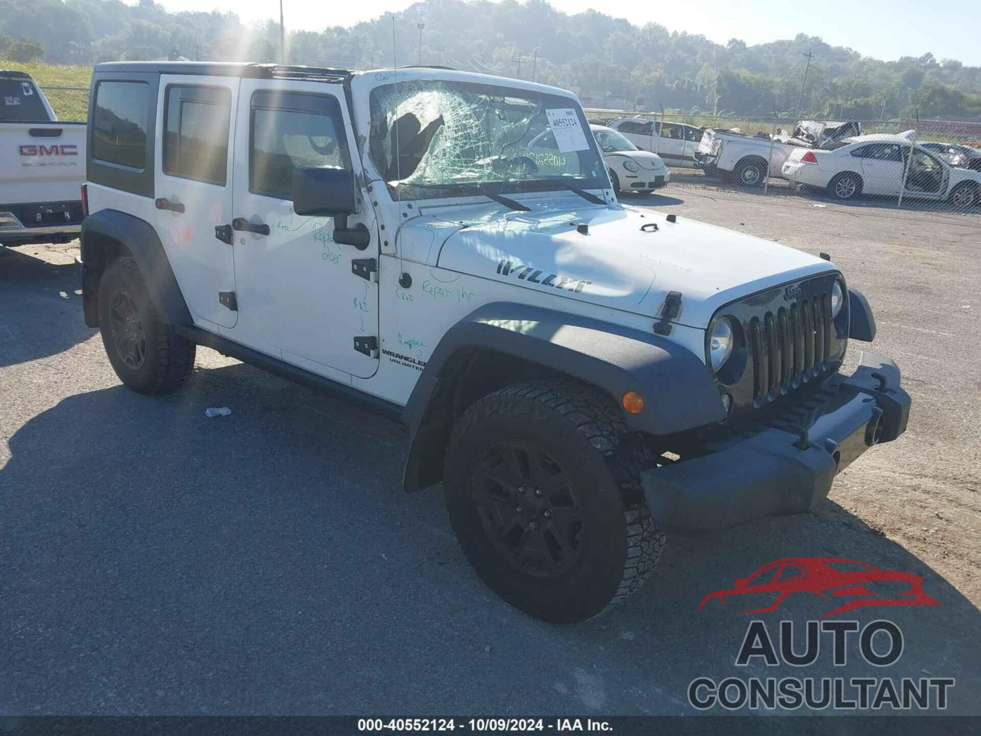 JEEP WRANGLER UNLIMITED 2015 - 1C4BJWDG9FL634818