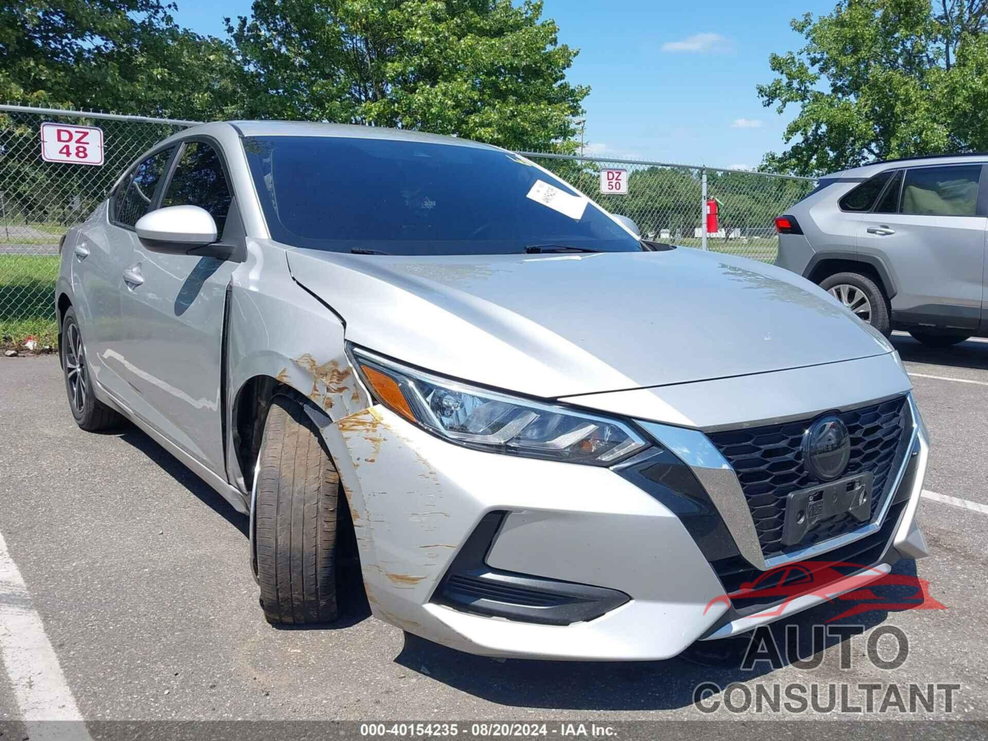 NISSAN SENTRA 2022 - 3N1AB8CV2NY231535