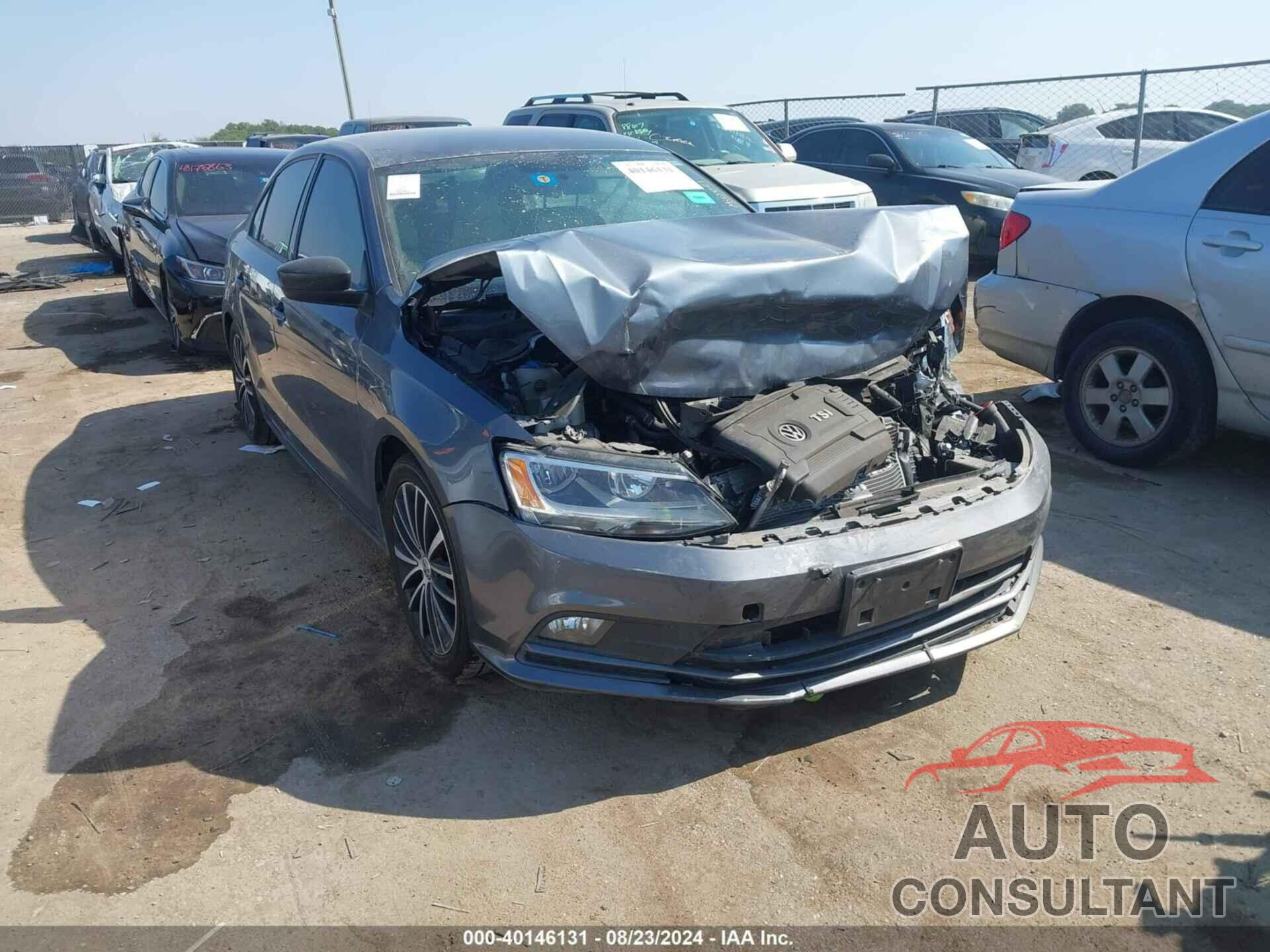 VOLKSWAGEN JETTA 2016 - 3VWD17AJ9GM249612