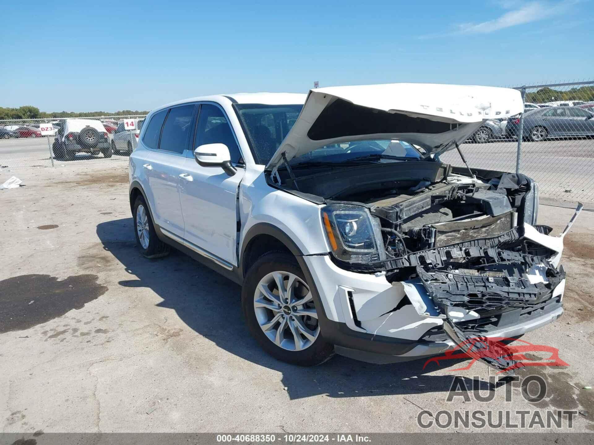 KIA TELLURIDE 2022 - 5XYP2DHC6NG277817