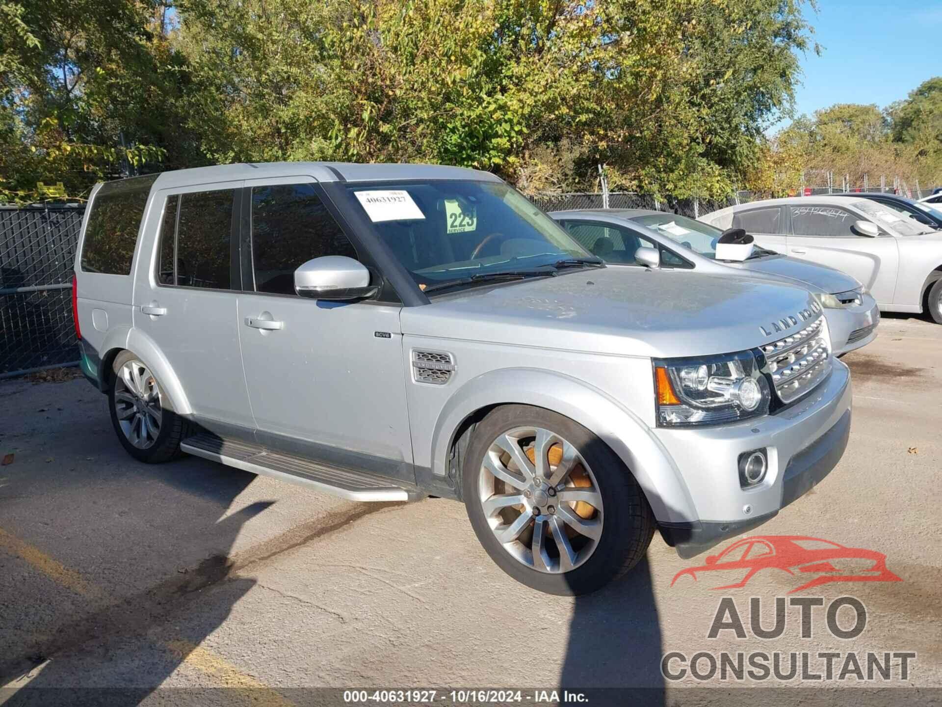 LAND ROVER LR4 2016 - SALAK2V6XGA806125