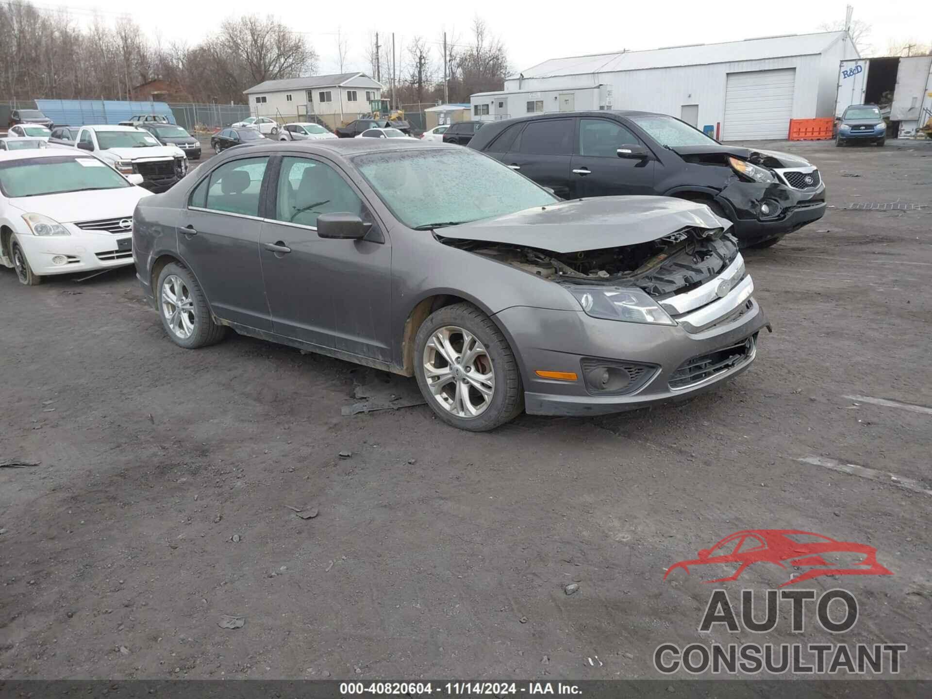 FORD FUSION 2012 - 3FAHP0HA6CR171180