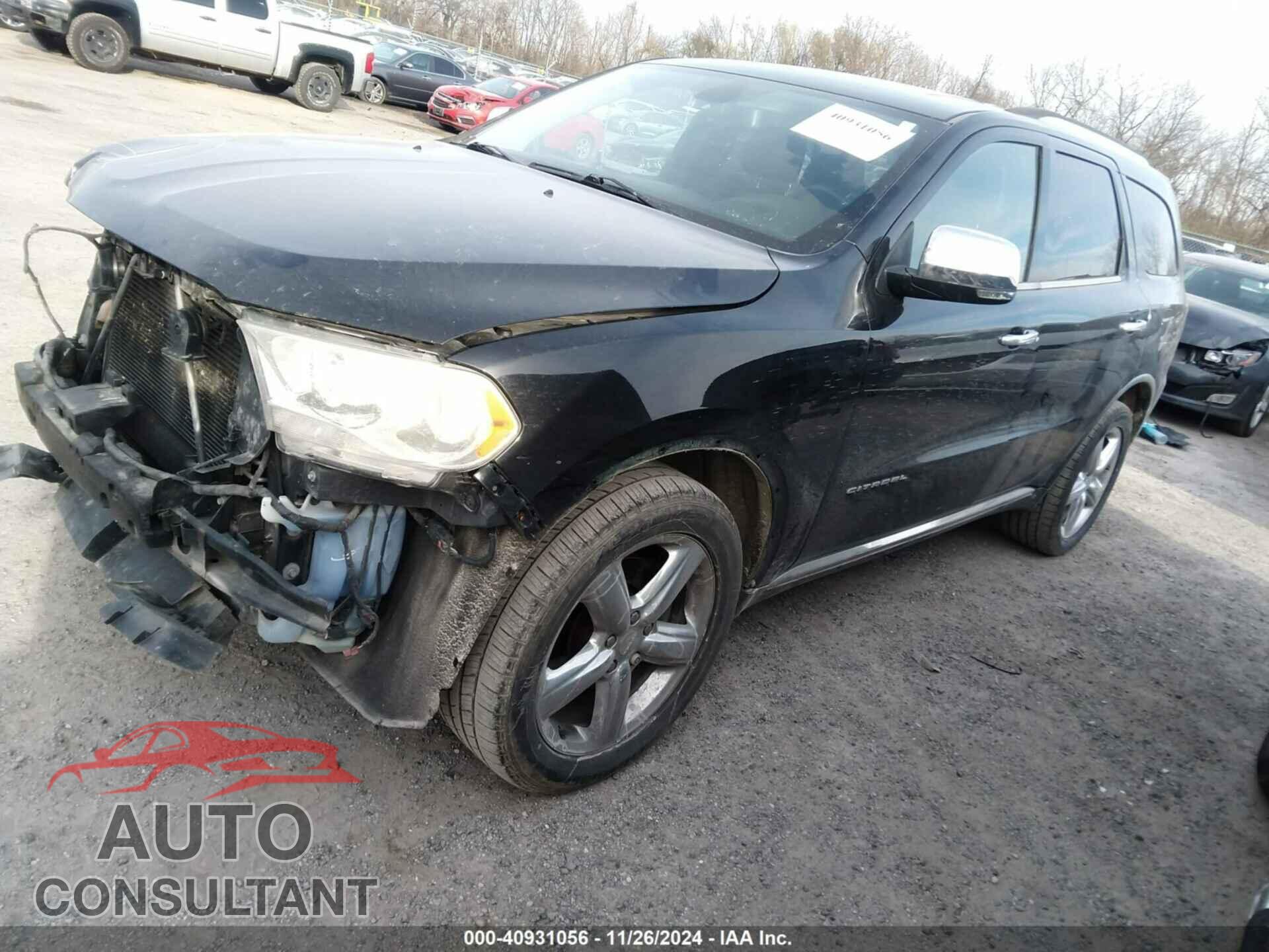 DODGE DURANGO 2012 - 1C4SDJET7CC205419