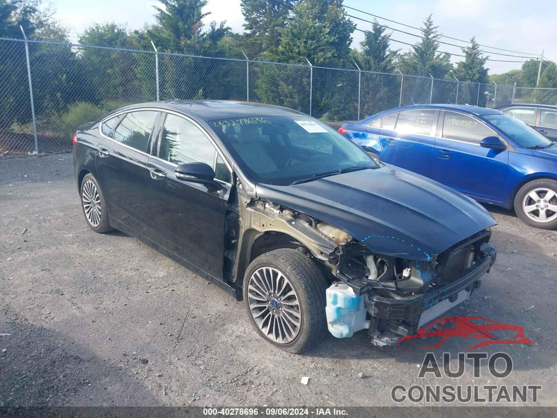 FORD FUSION 2017 - 3FA6P0K95HR130259