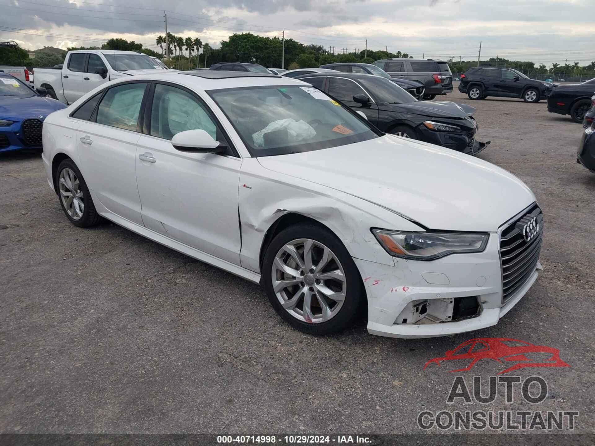 AUDI A6 2018 - WAUC8AFC9JN009486