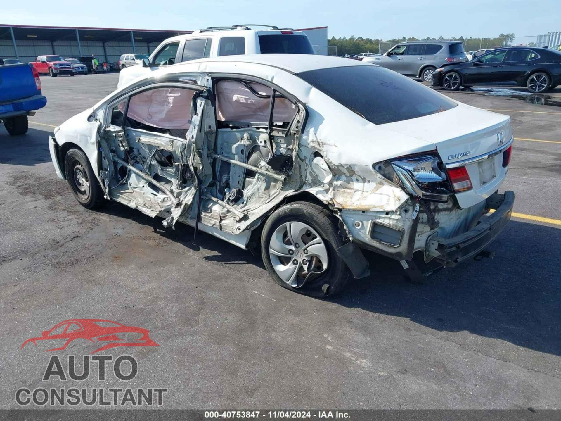 HONDA CIVIC 2013 - 2HGFB2F55DH515792