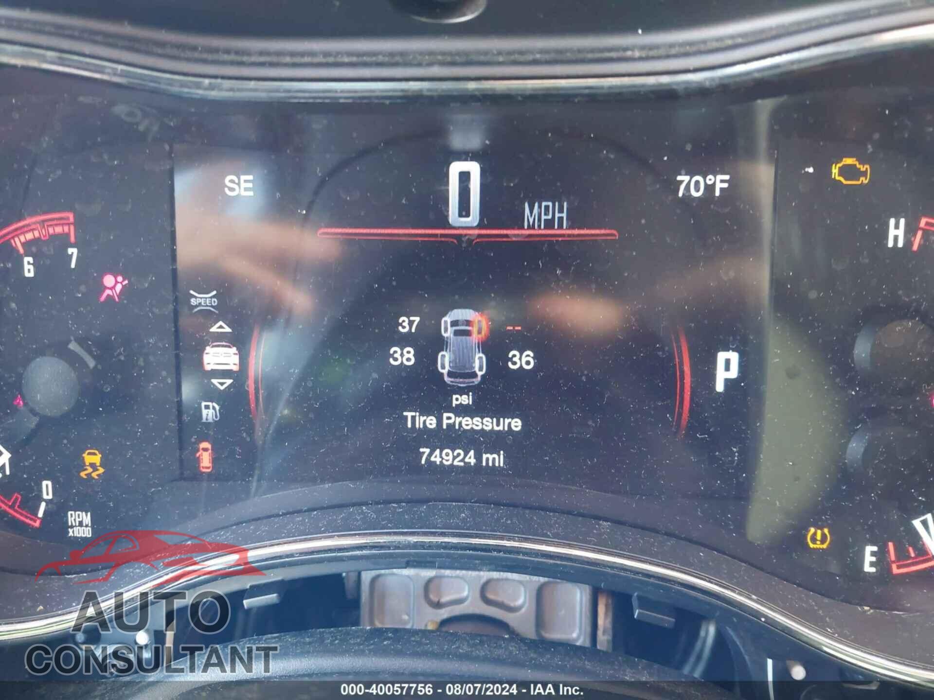 DODGE DURANGO 2019 - 1C4SDJCT0KC820847