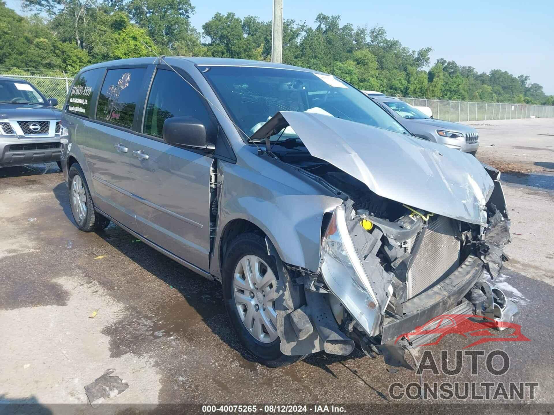 DODGE GRAND CARAVAN 2017 - 2C4RDGBGXHR563332