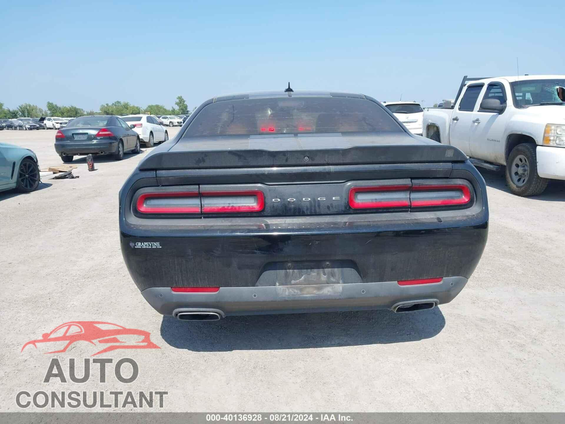 DODGE CHALLENGER 2016 - 2C3CDZAG2GH345123