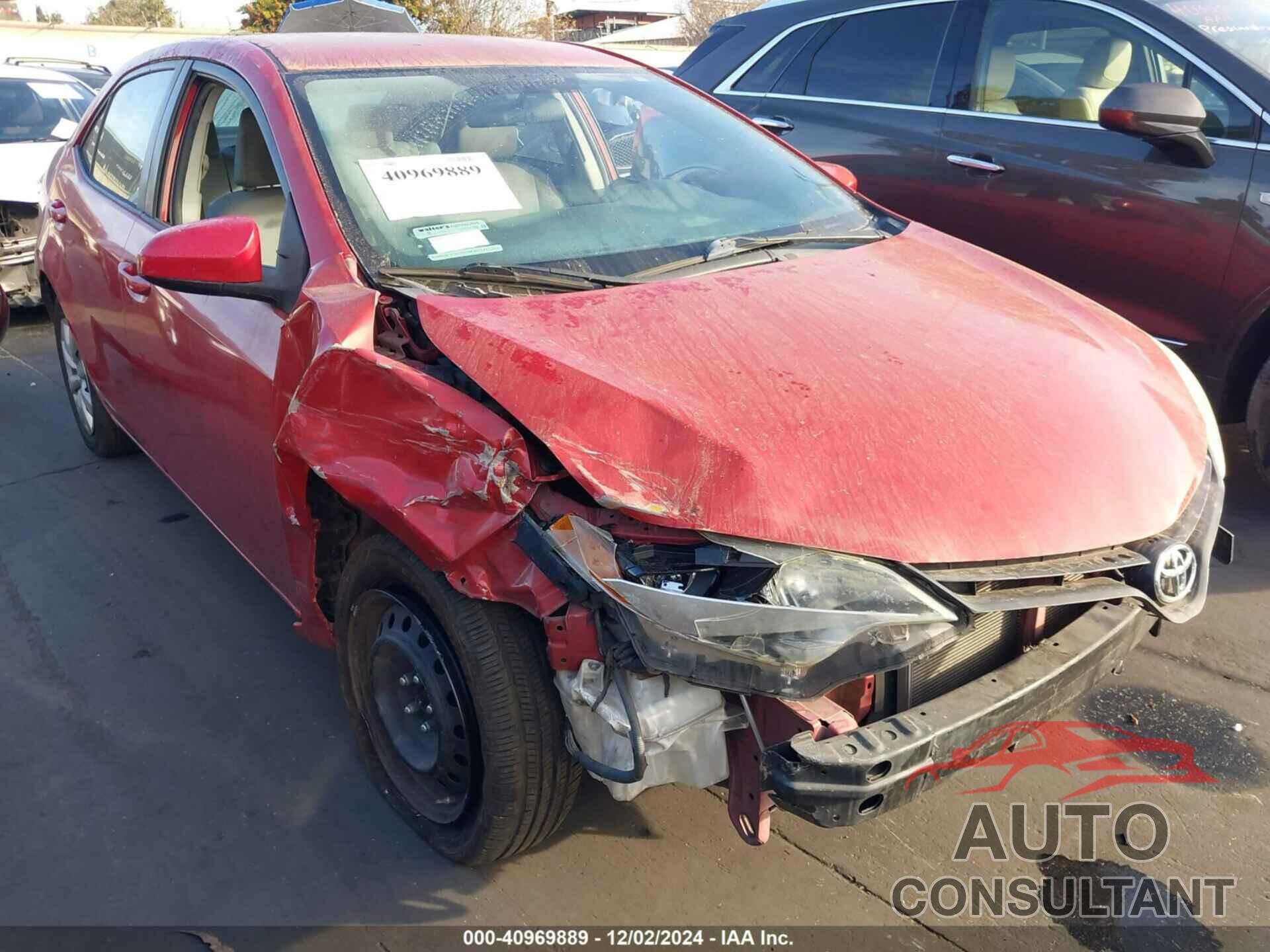 TOYOTA COROLLA 2015 - 5YFBURHE8FP291623