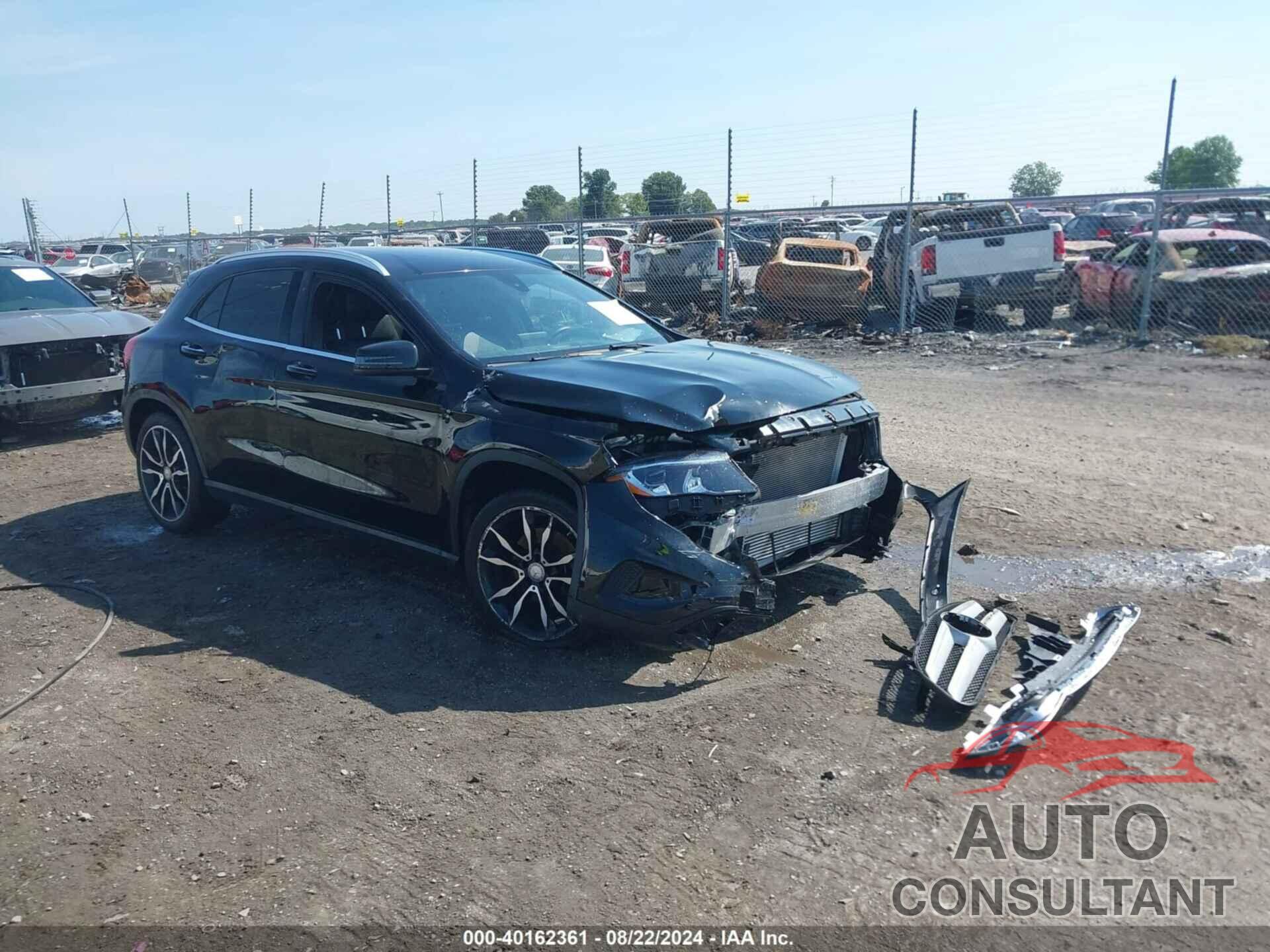 MERCEDES-BENZ GLA 250 2016 - WDCTG4EB0GJ266918