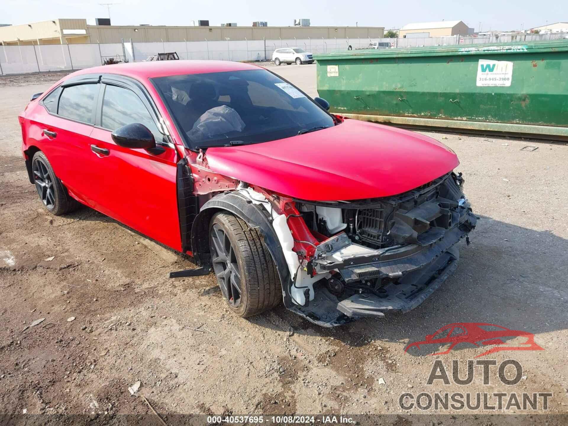 HONDA CIVIC 2022 - 2HGFE2F59NH609036