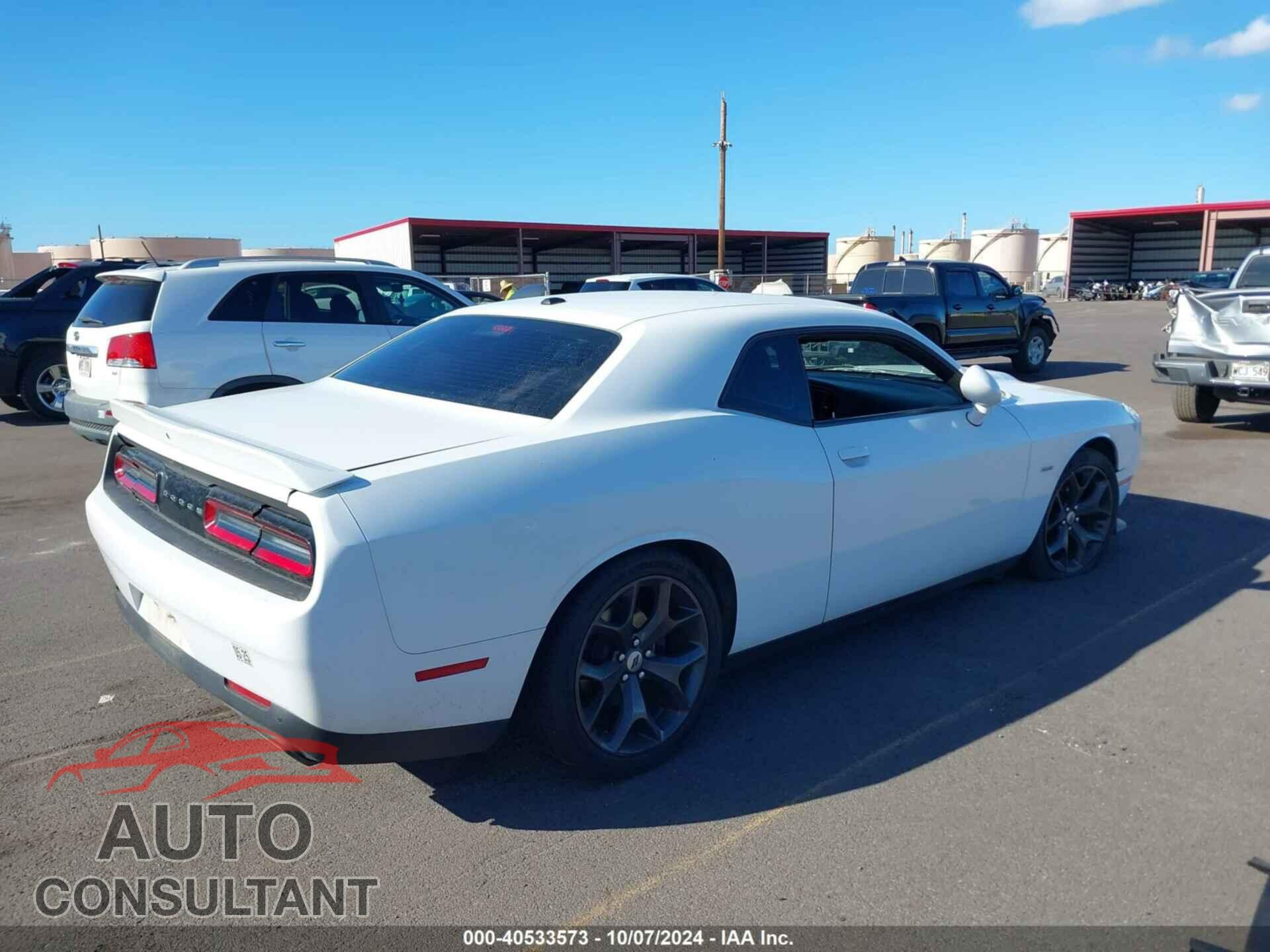 DODGE CHALLENGER 2019 - 2C3CDZBT0KH705185