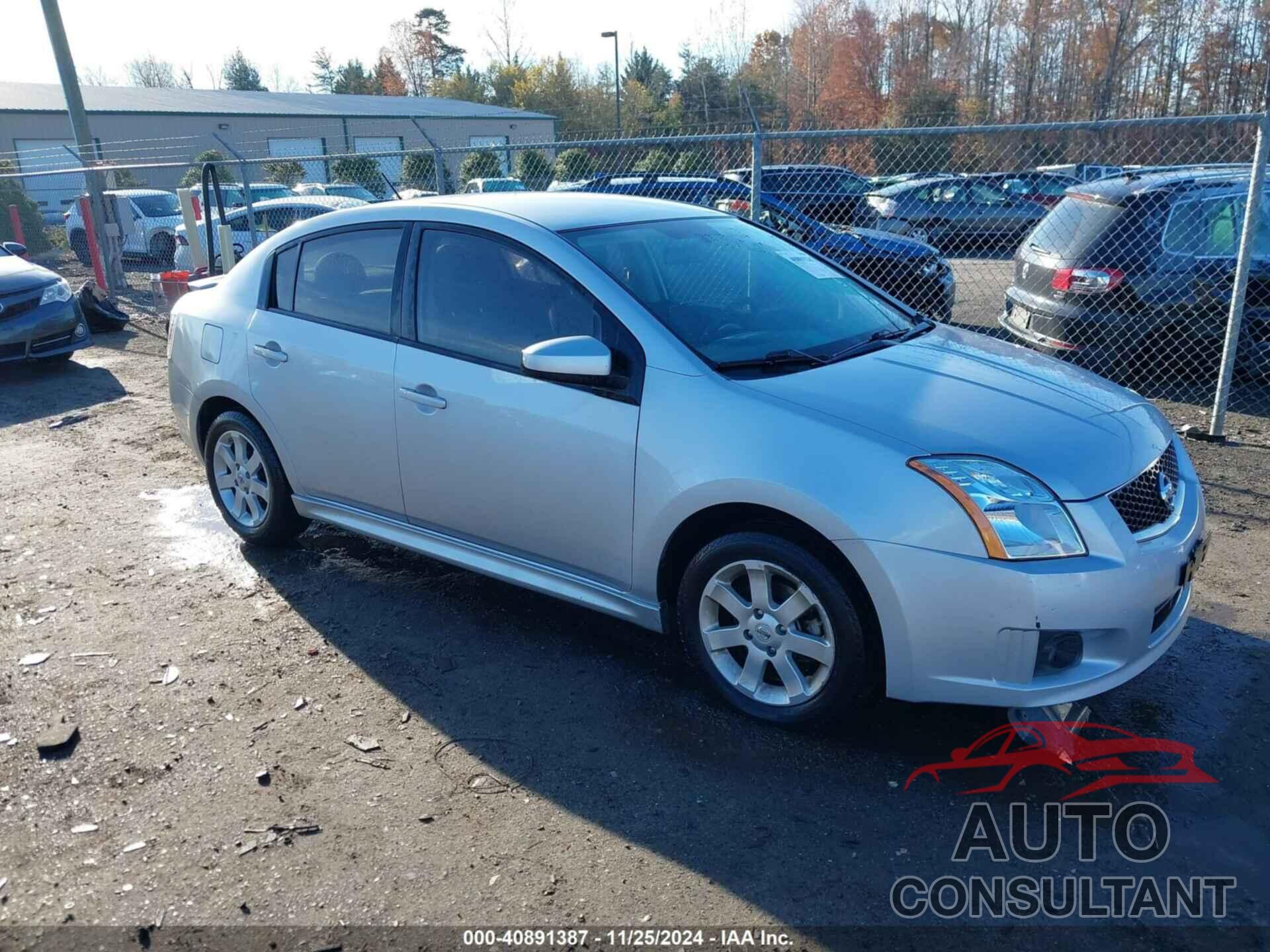 NISSAN SENTRA 2011 - 3N1AB6AP9BL608203