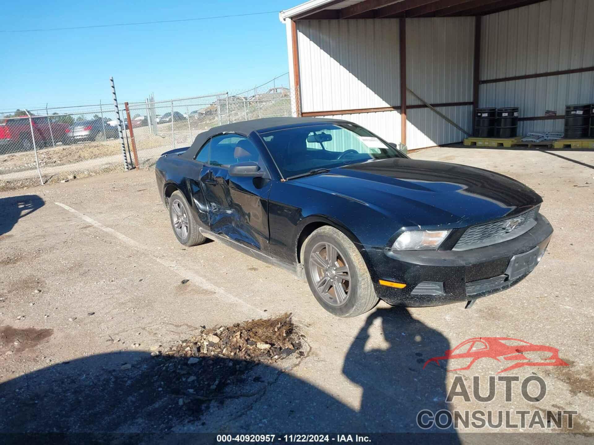 FORD MUSTANG 2010 - 1ZVBP8EN6A5116697