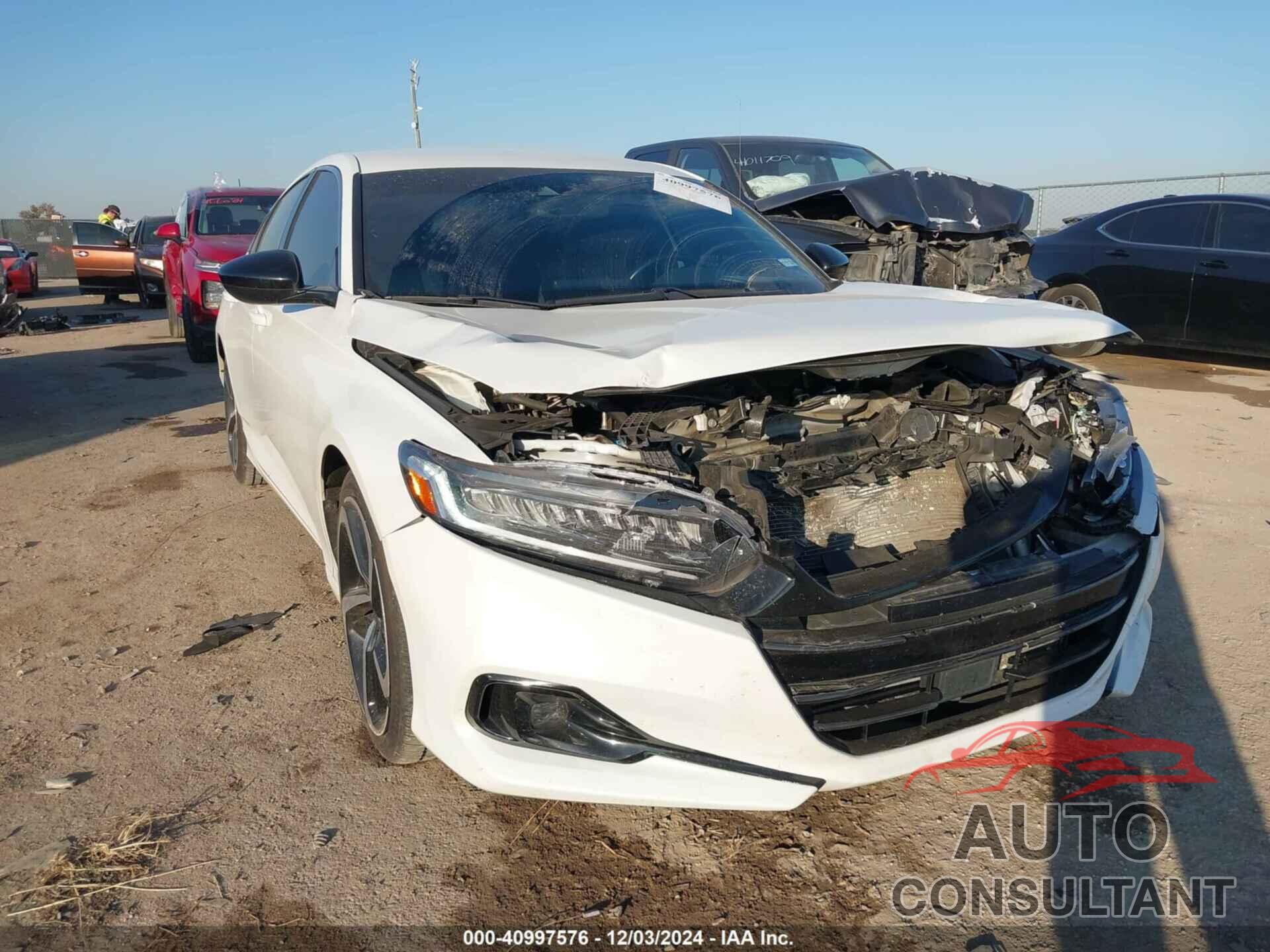 HONDA ACCORD 2021 - 1HGCV1F33MA061916