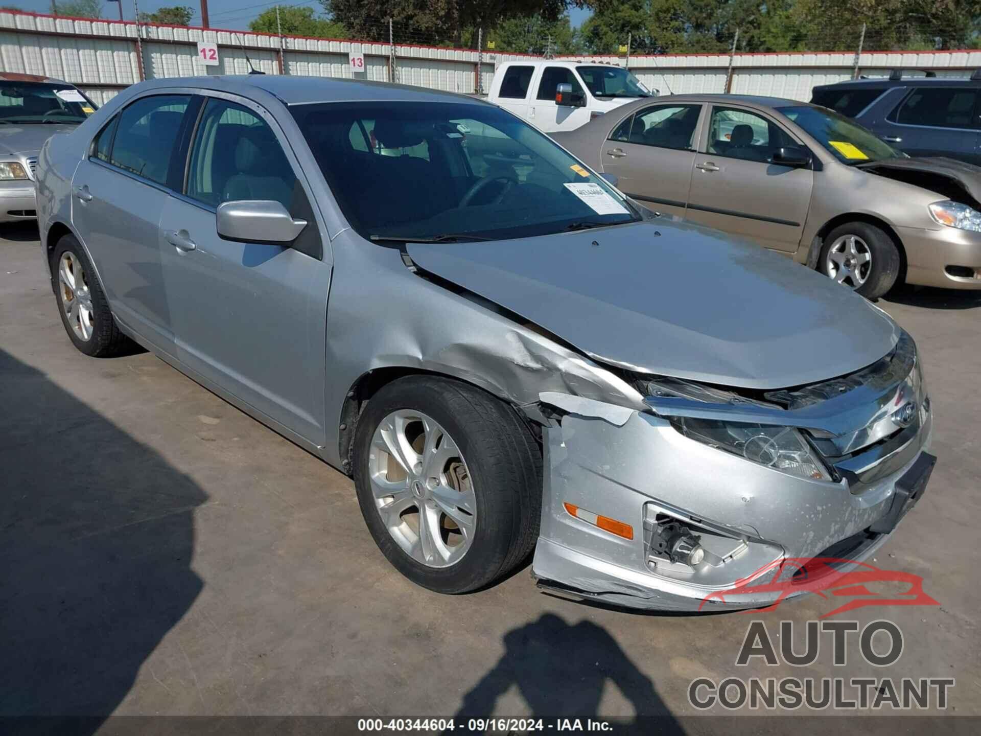 FORD FUSION 2012 - 3FAHP0HA5CR350262